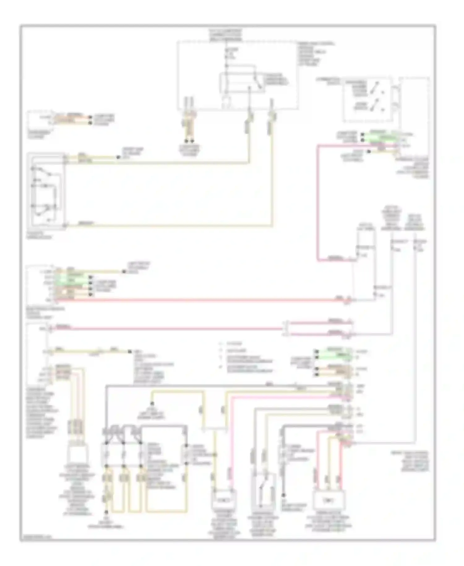 C-class Mercedes-Benz W204/S204/С204 facelift (2011-2015): Wiper/washer circuit