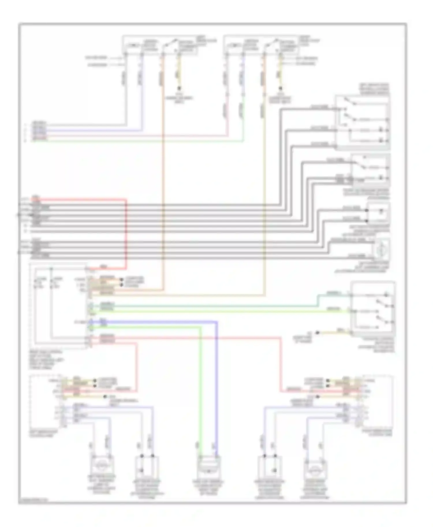 Wiring diagram 30 31 4 3 can-b h can-b l sig sig for Mercedes-Benz C-class AMG W204/S204/С204 (2007-2011) (1 of 1)