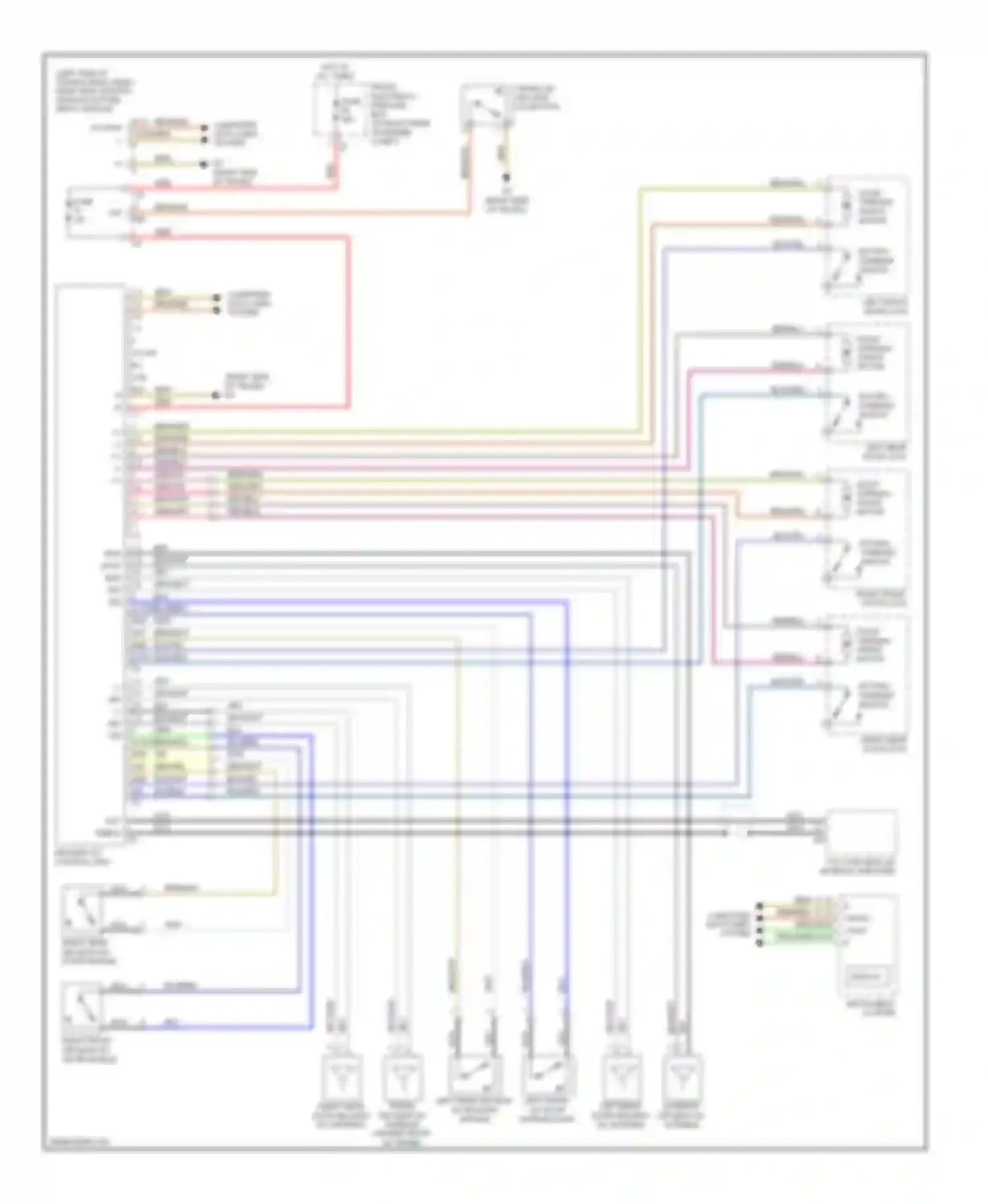 Wiring diagram computer data lines system for Mercedes-Benz C-class AMG W204/S204/С204 (2007-2011) (46 of 68)
