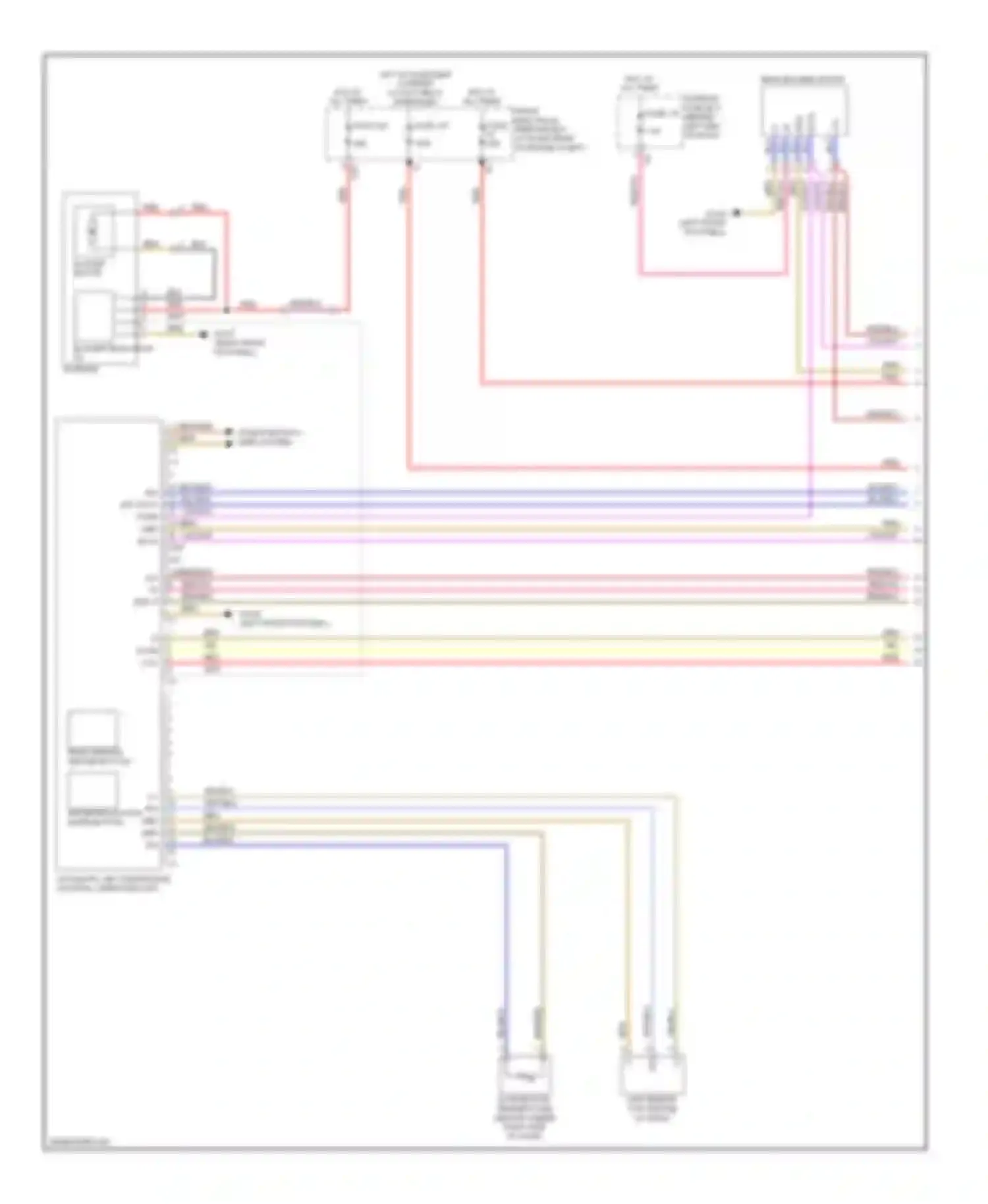 Wiring diagram computer data lines system for Mercedes-Benz C-class AMG W204/S204/С204 (2007-2011) (4 of 68)