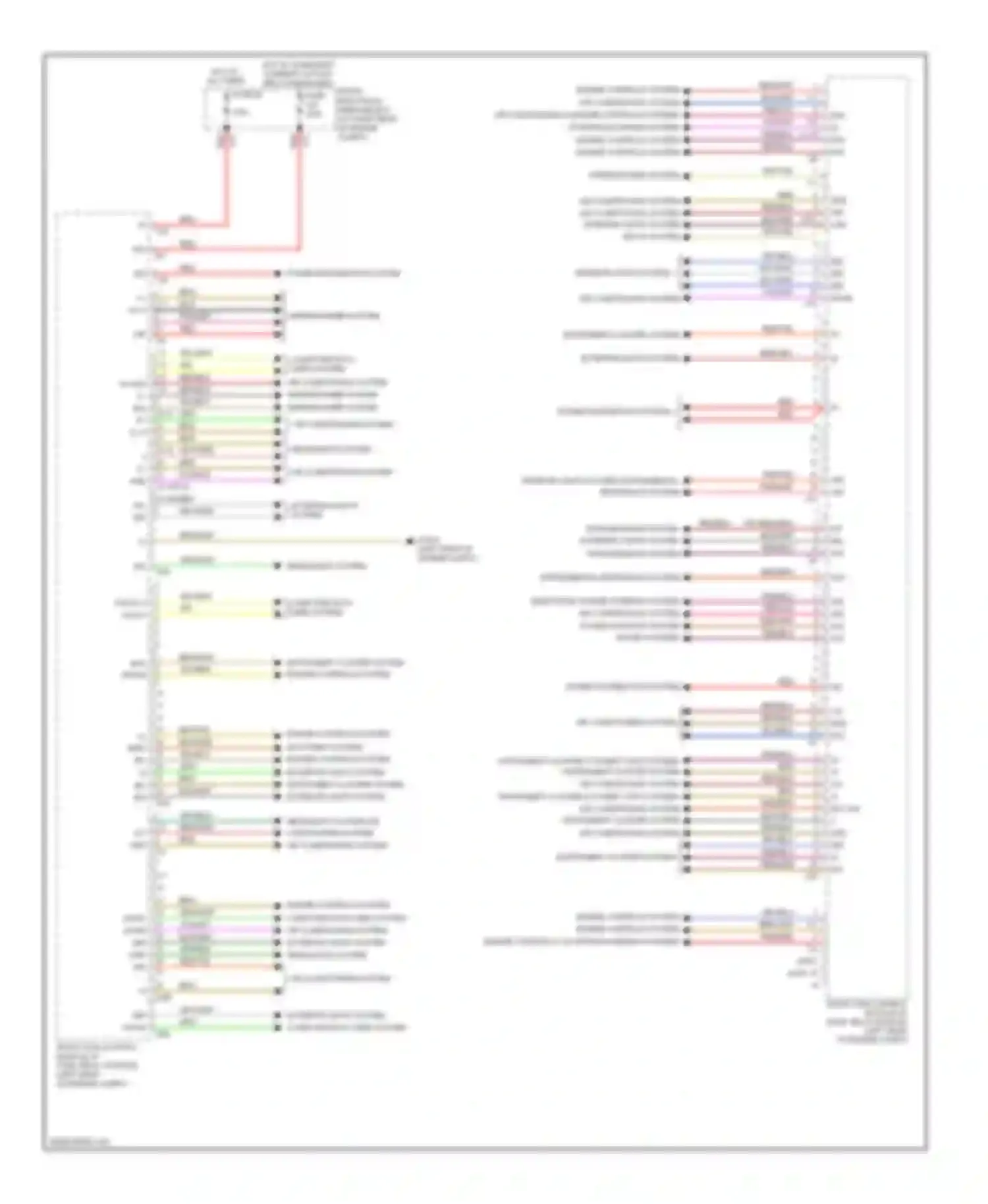 Wiring diagram exterior lights system computer data lines system for Mercedes-Benz C-class AMG W204/S204/С204 (2007-2011) (1 of 1)