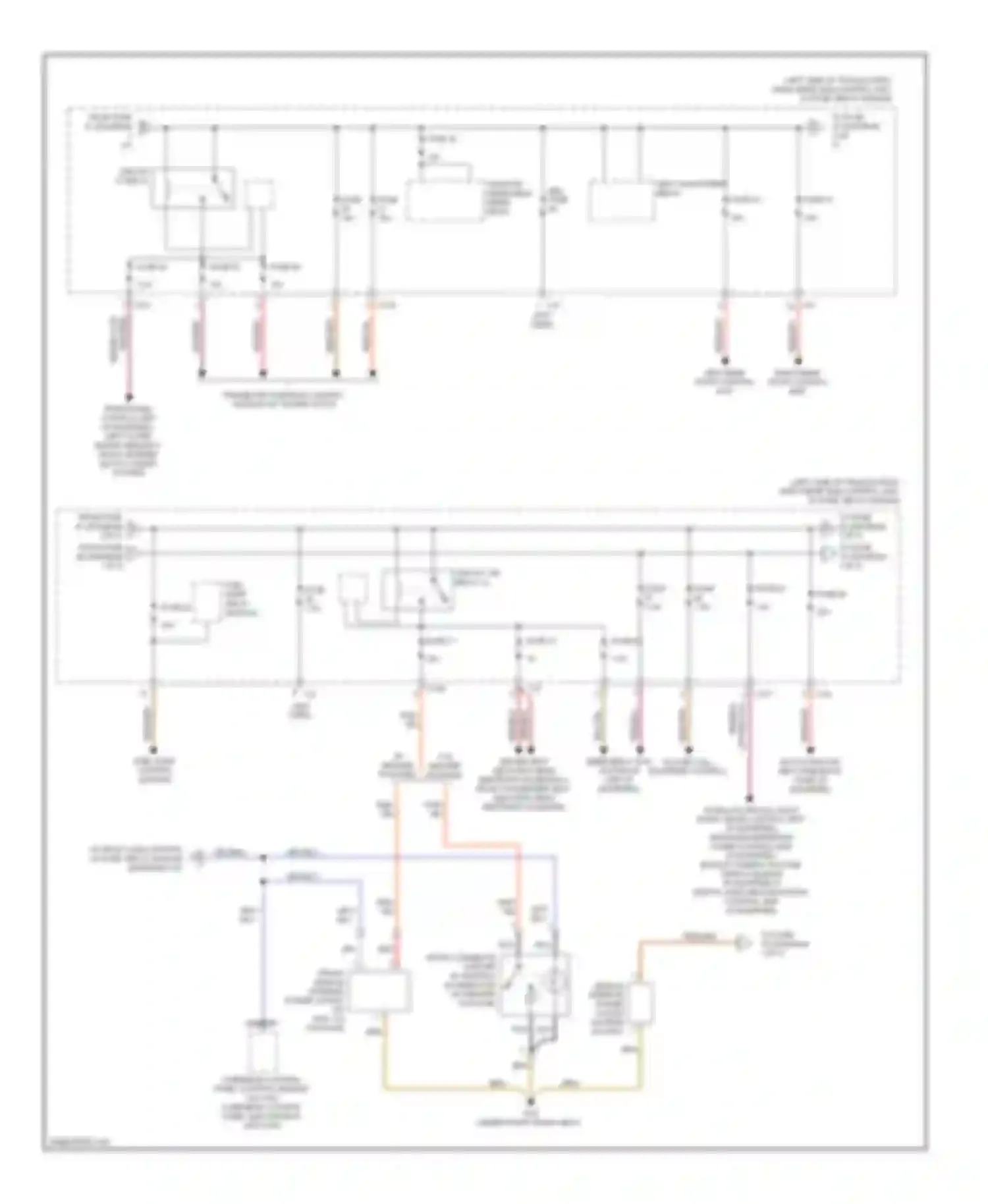 Wiring diagram from fuse 46 (diagram for Mercedes-Benz C-class AMG W204/S204/С204 (2007-2011) (1 of 1)