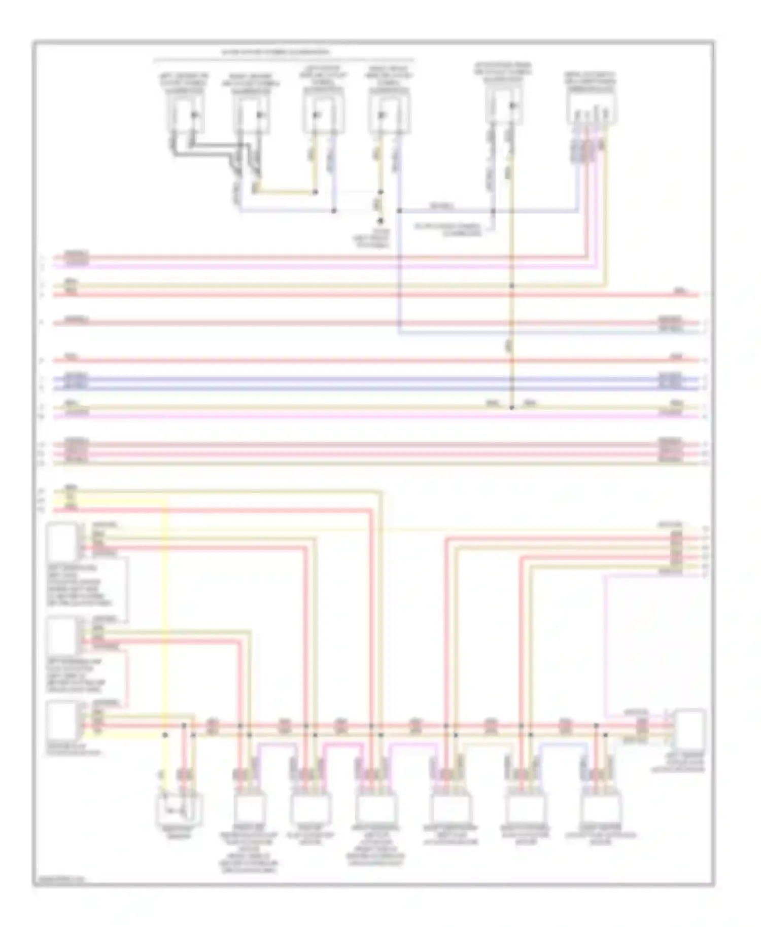 Wiring diagram wht/blk for Mercedes-Benz C-class AMG W204/S204/С204 (2007-2011) (1 of 21)