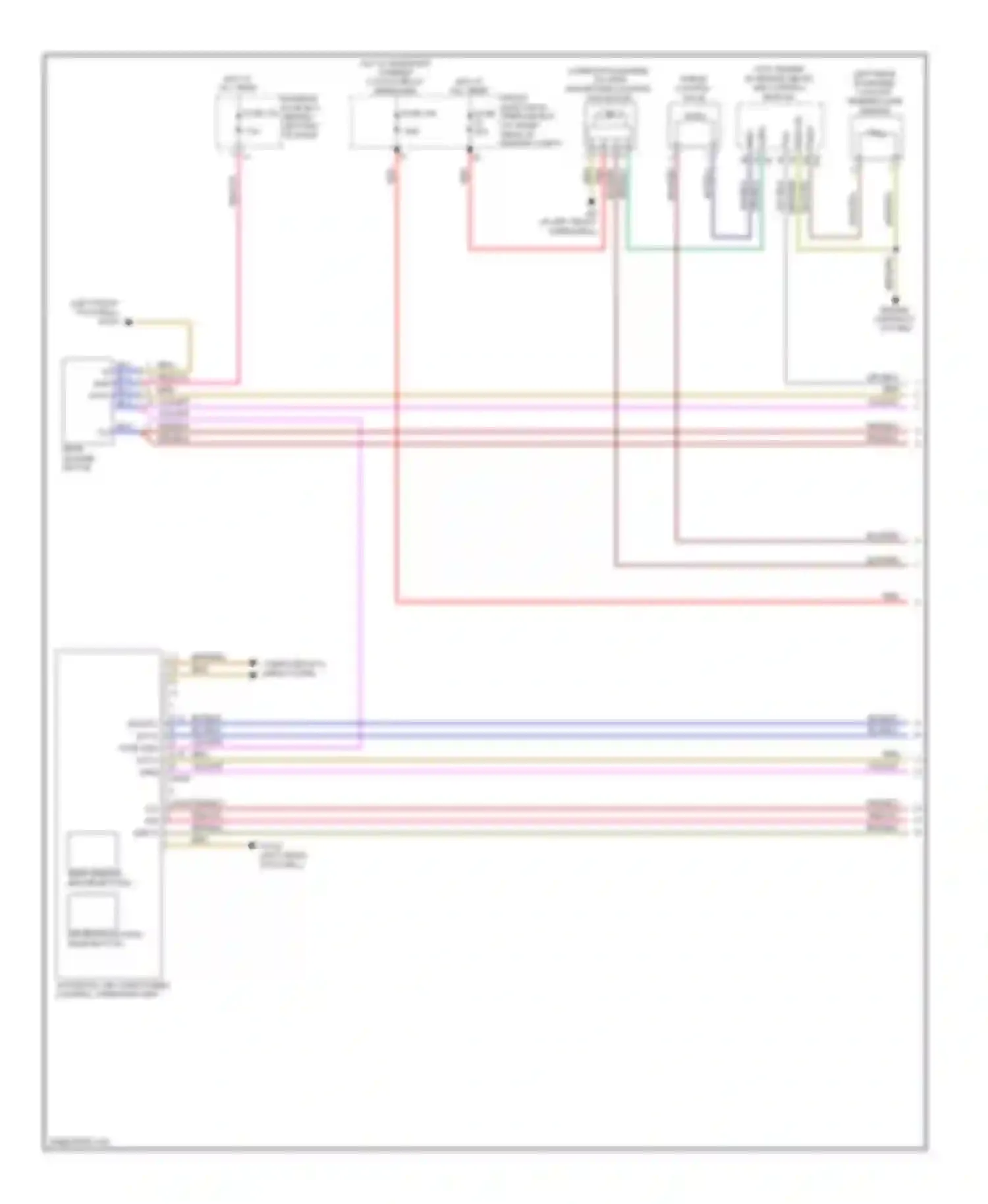 C-class Mercedes-Benz W204/S204 (2006-2011): Automatic a/c circuit, without thermotronic (1 of 2)