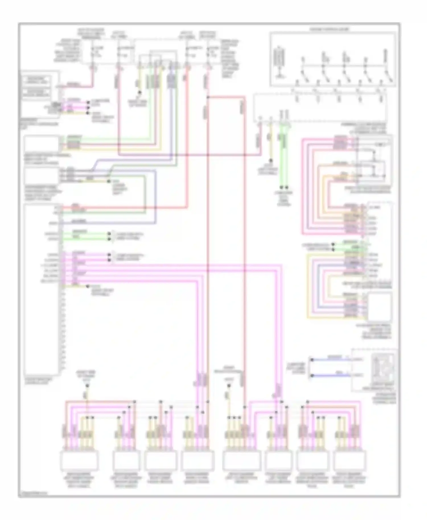 C-class Mercedes-Benz W204/S204 (2006-2011): Cruise control circuit
