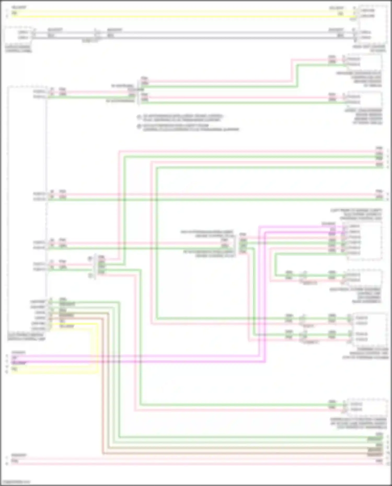 C-class Mercedes-Benz W205/S205/C205/A205 facelift (2018-2021): High/low bus circuit (2 of 6)