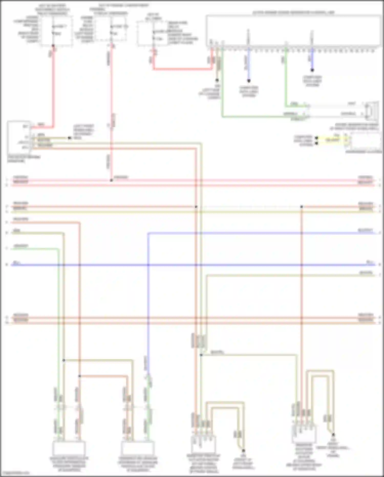 C-class Mercedes-Benz W205/S205/C205/A205 facelift (2018-2021): Wiring diagram engine performance 2.0l turbo (2 of 8)