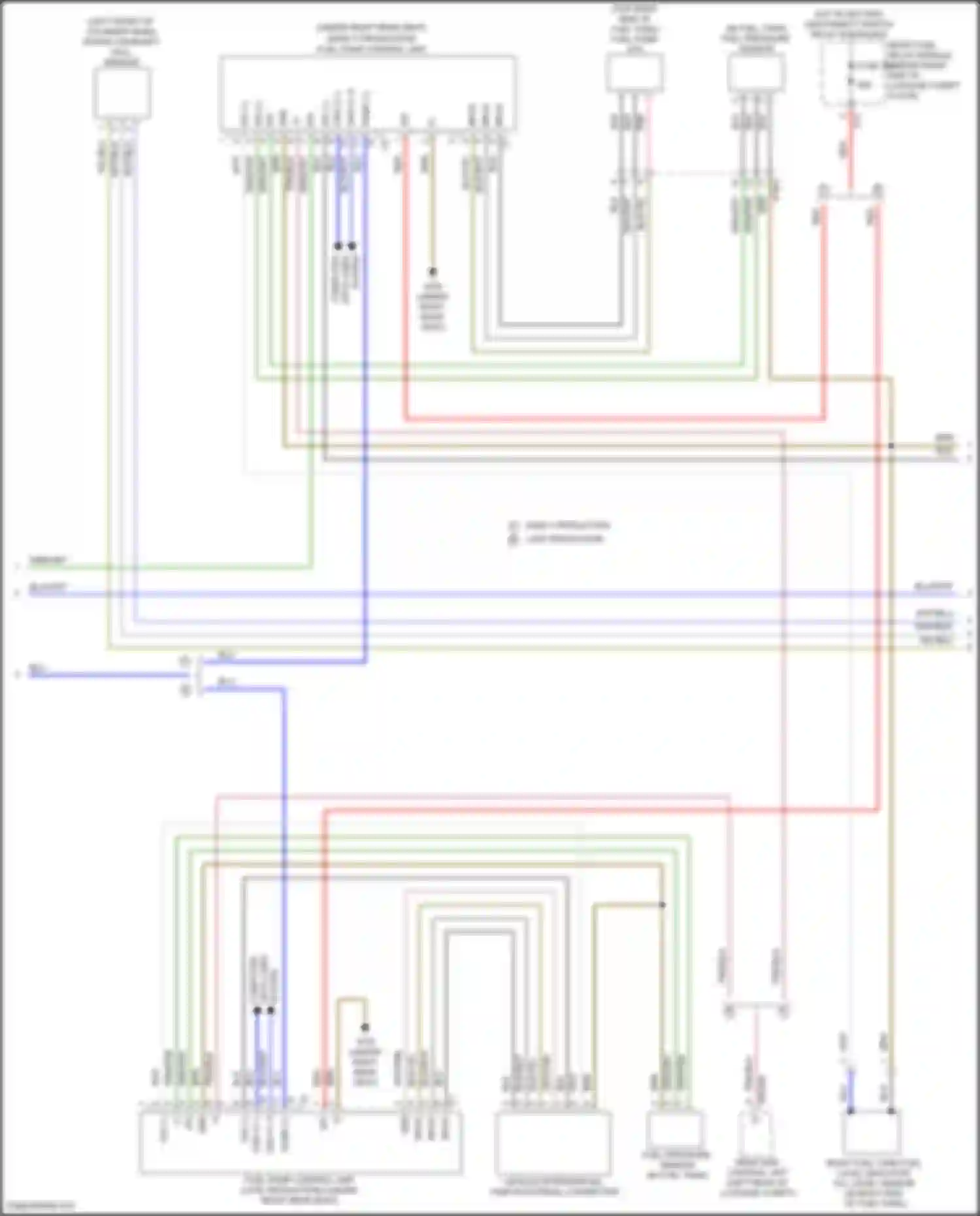 C-class Mercedes-Benz W205/S205/C205/A205 facelift (2018-2021): Wiring diagram engine performance 2.0l turbo (4 of 8)