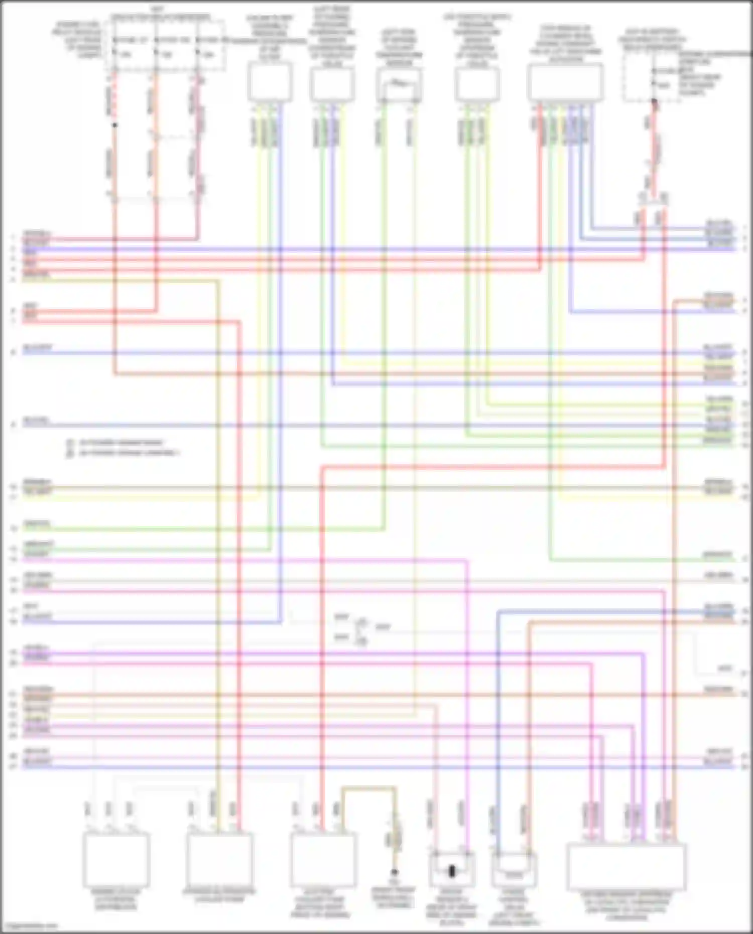 C-class Mercedes-Benz W205/S205/C205/A205 facelift (2018-2021): Wiring diagram engine performance 2.0l turbo (7 of 8)