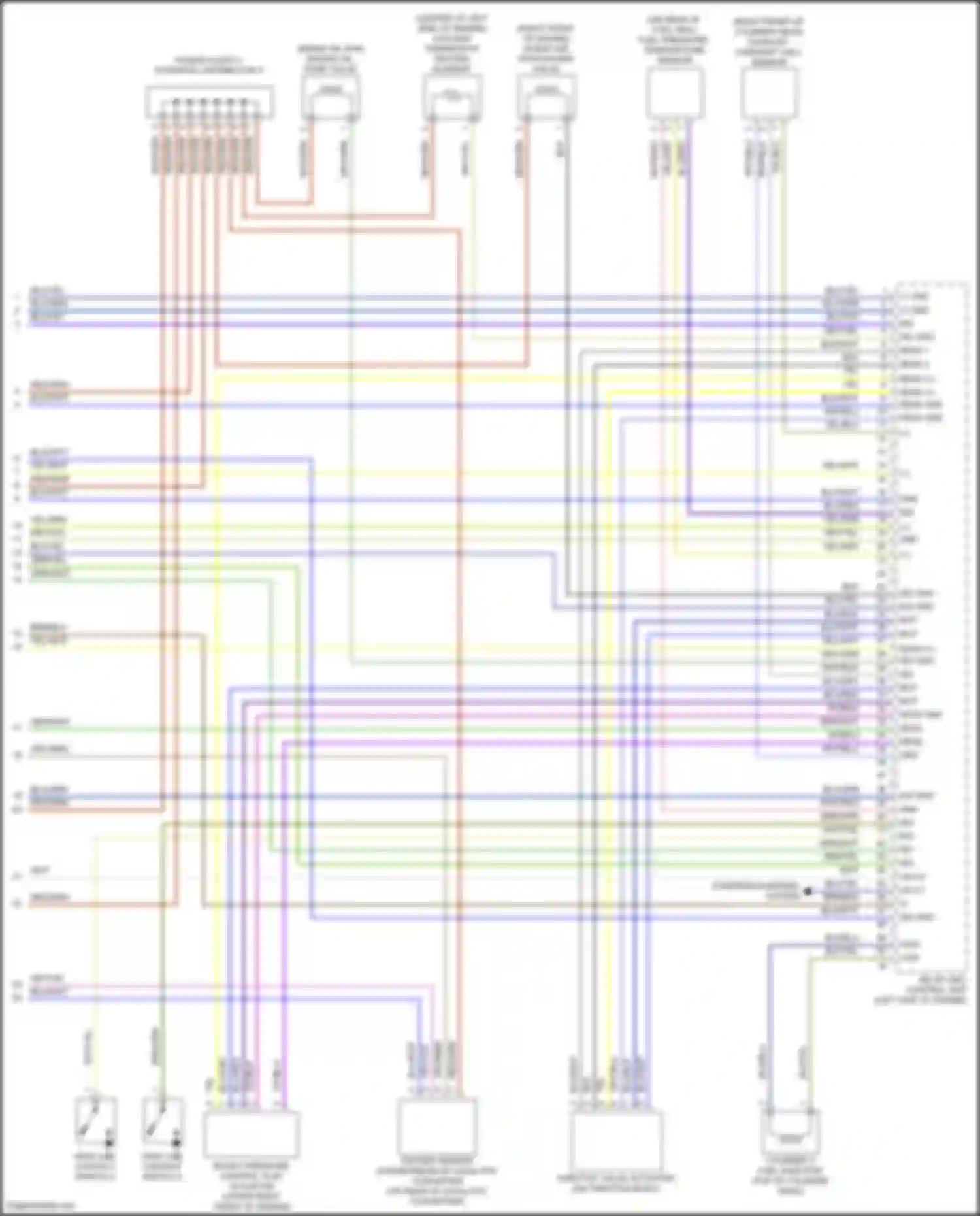 C-class Mercedes-Benz W205/S205/C205/A205 facelift (2018-2021): Wiring diagram engine performance 2.0l turbo (8 of 8)