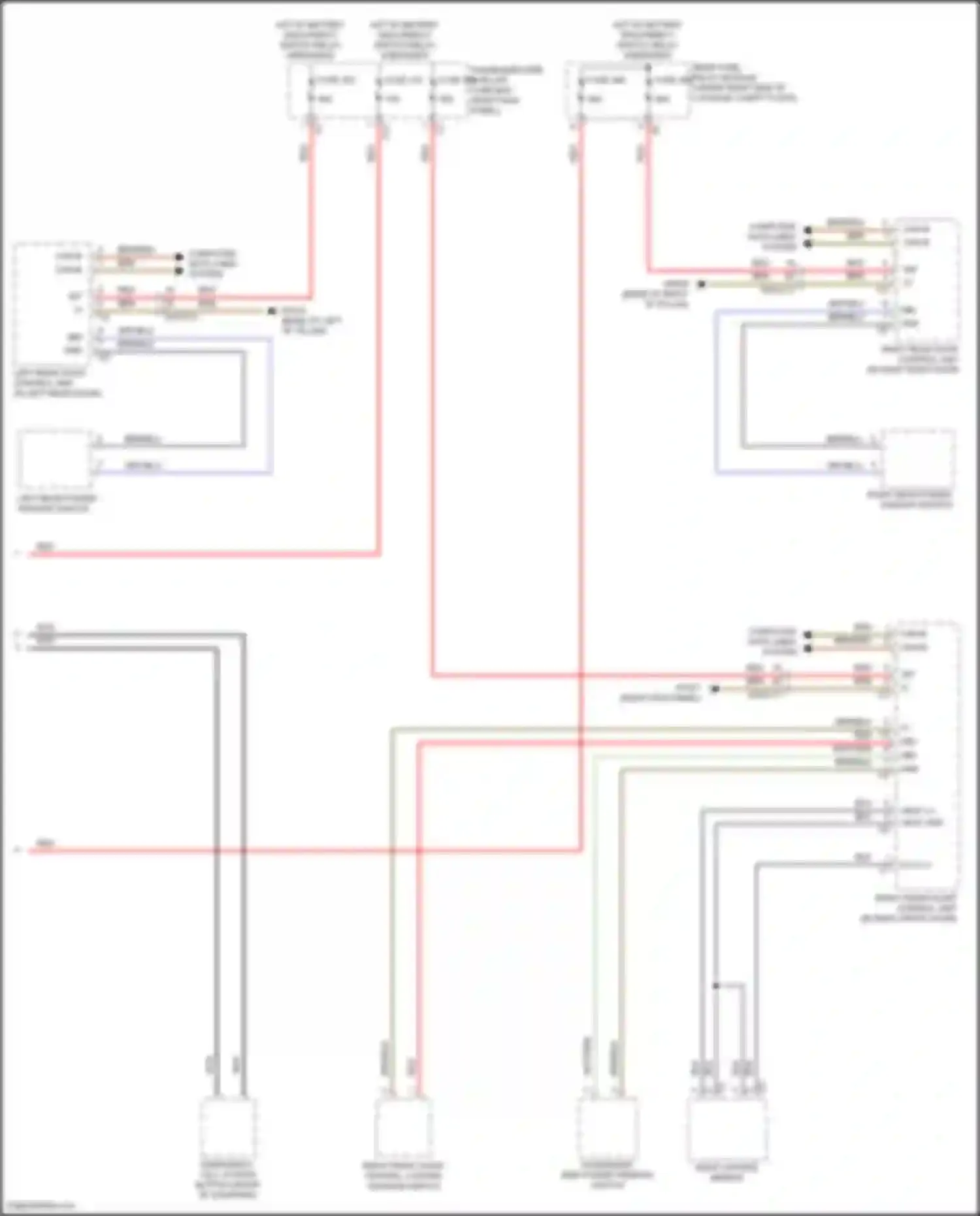 C-class Mercedes-Benz W205/S205/C205/A205 facelift (2018-2021): Instrument illumination circuit (3 of 3)