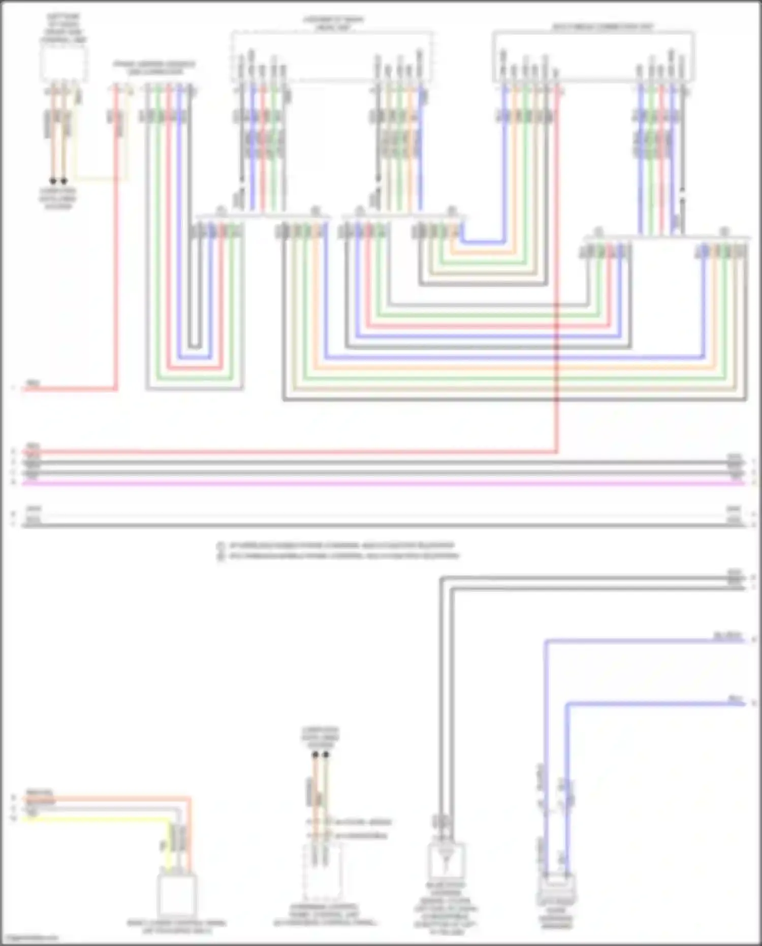 C-class Mercedes-Benz W205/S205/C205/A205 facelift (2018-2021): Comand actuation circuit (4 of 6)