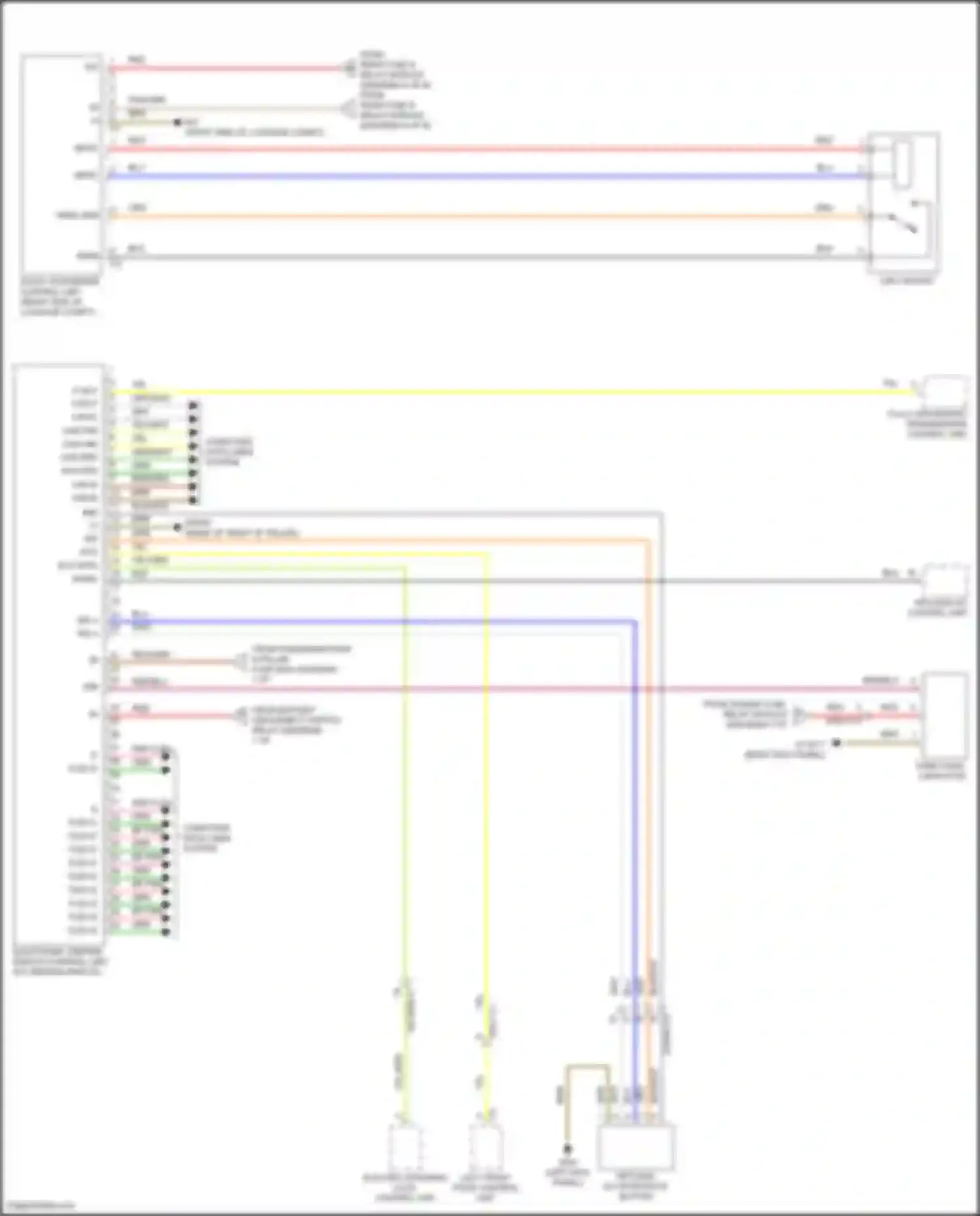 C-class Mercedes-Benz W205/S205/C205/A205 facelift (2018-2021): Power distribution circuit (5 of 8)