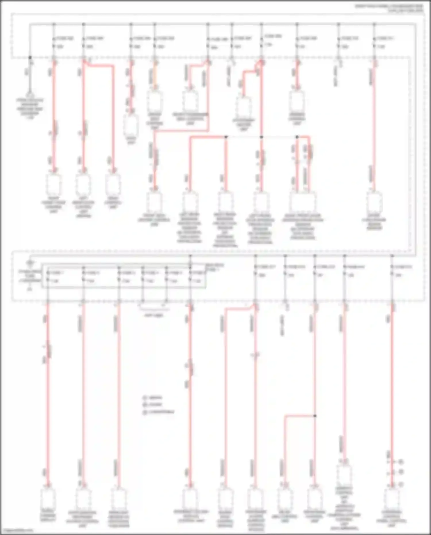 C-class Mercedes-Benz W205/S205/C205/A205 facelift (2018-2021): Power distribution circuit (6 of 8)