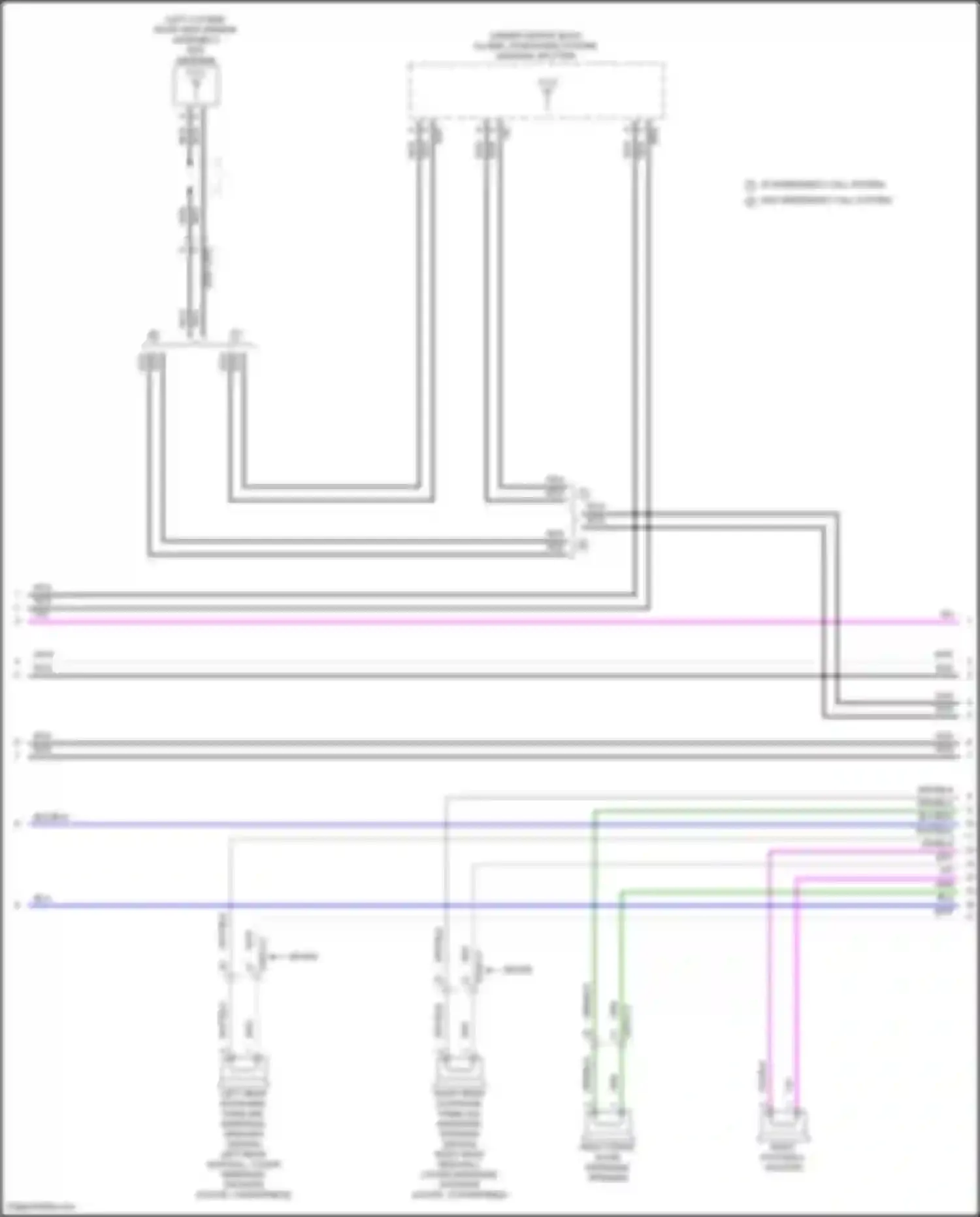 C-class Mercedes-Benz W205/S205/C205/A205 facelift (2018-2021): Comand actuation circuit (5 of 6)