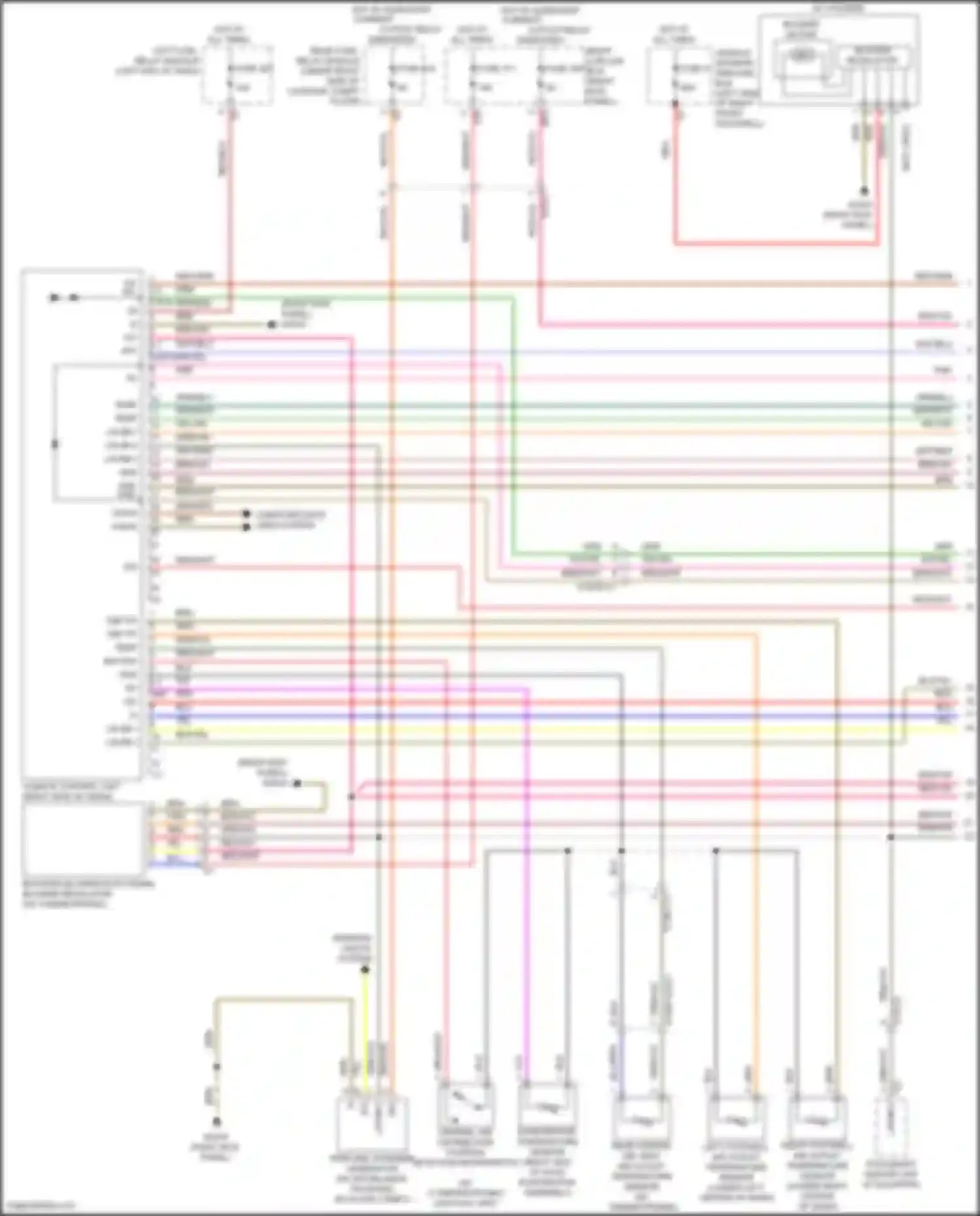 C-class Mercedes-Benz W205/S205/C205/A205 (2014-2018): Automatic a/c circuit (1 of 3)
