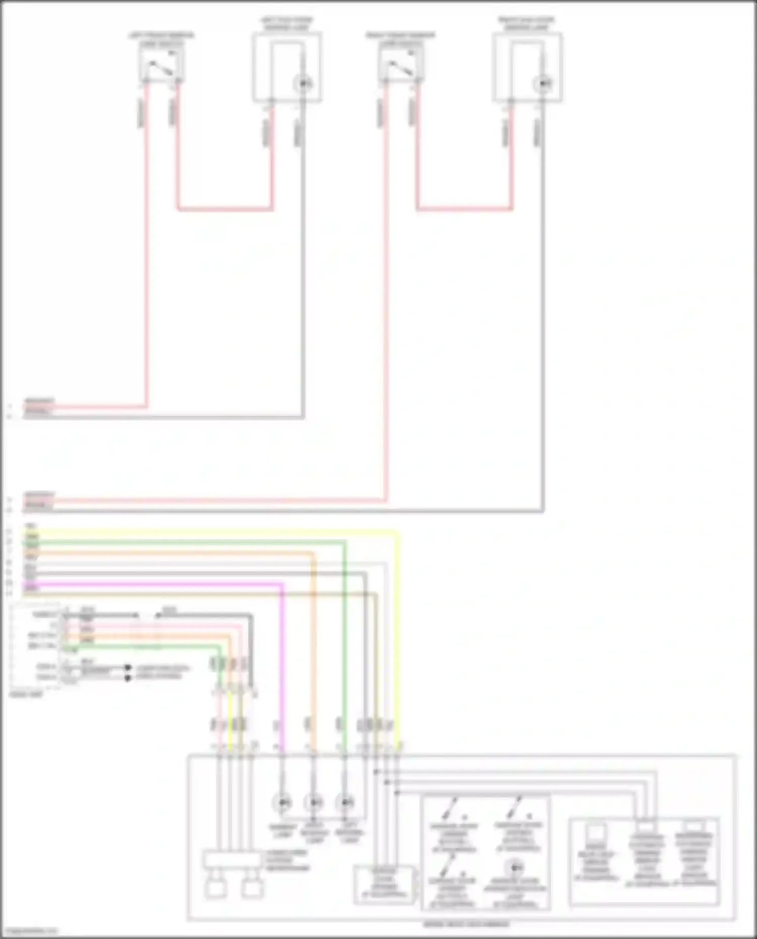 C-class Mercedes-Benz W205/S205/C205/A205 (2014-2018): Overhead console circuit, convertible (2 of 2)
