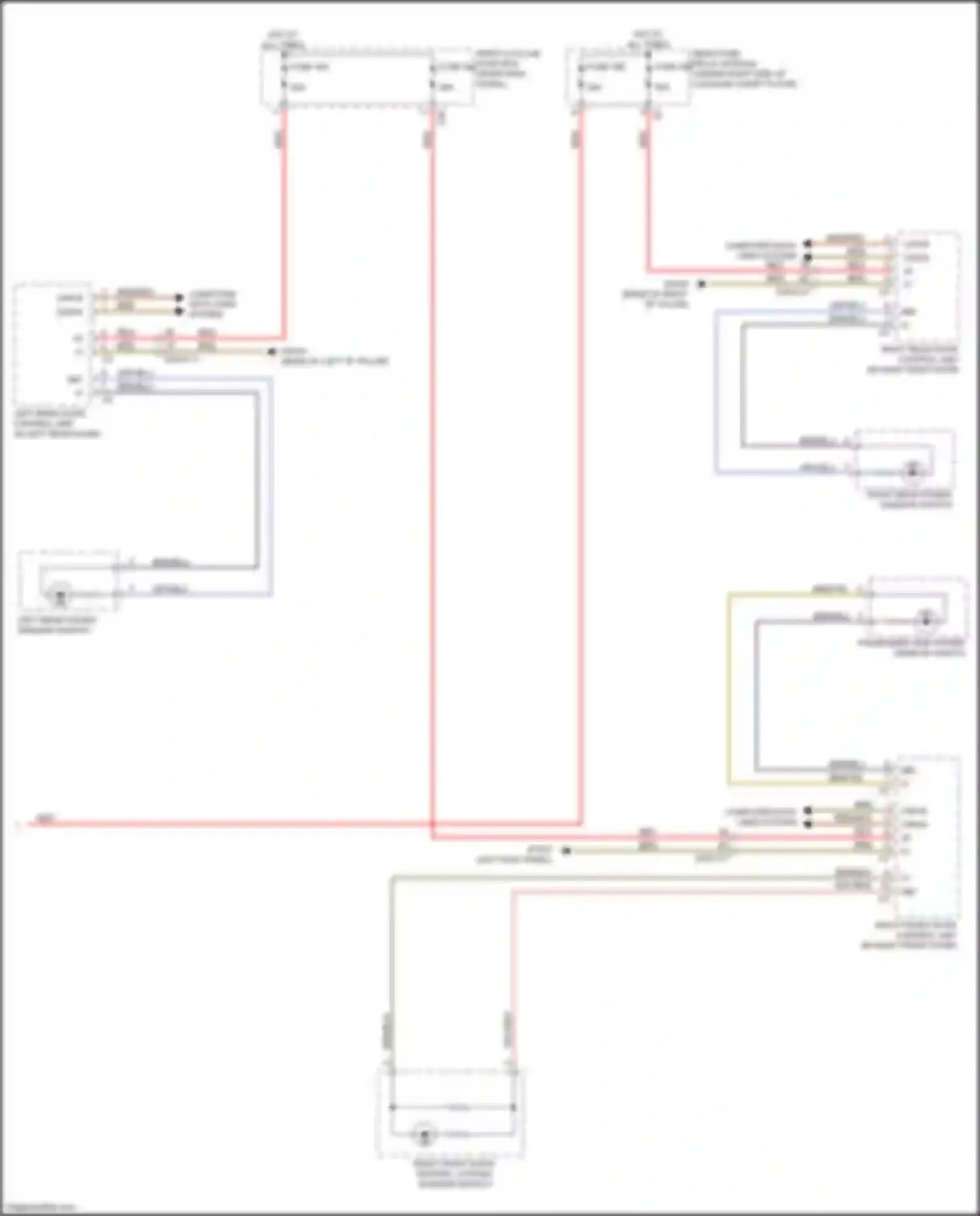 C-class Mercedes-Benz W205/S205/C205/A205 (2014-2018): Instrument illumination circuit (3 of 3)