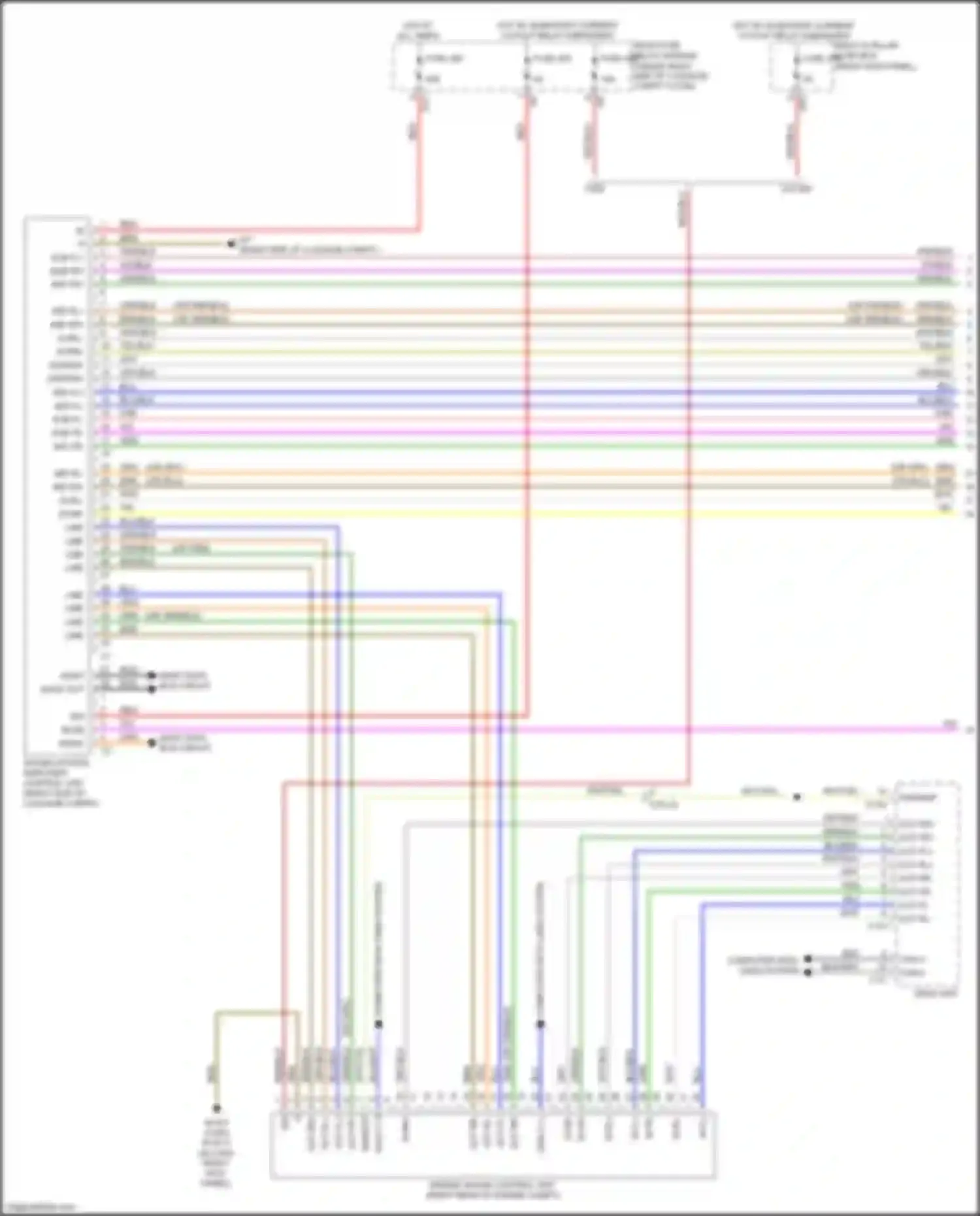 C-class Mercedes-Benz W205/S205/C205/A205 (2014-2018): Sound amplifier circuit (1 of 3)