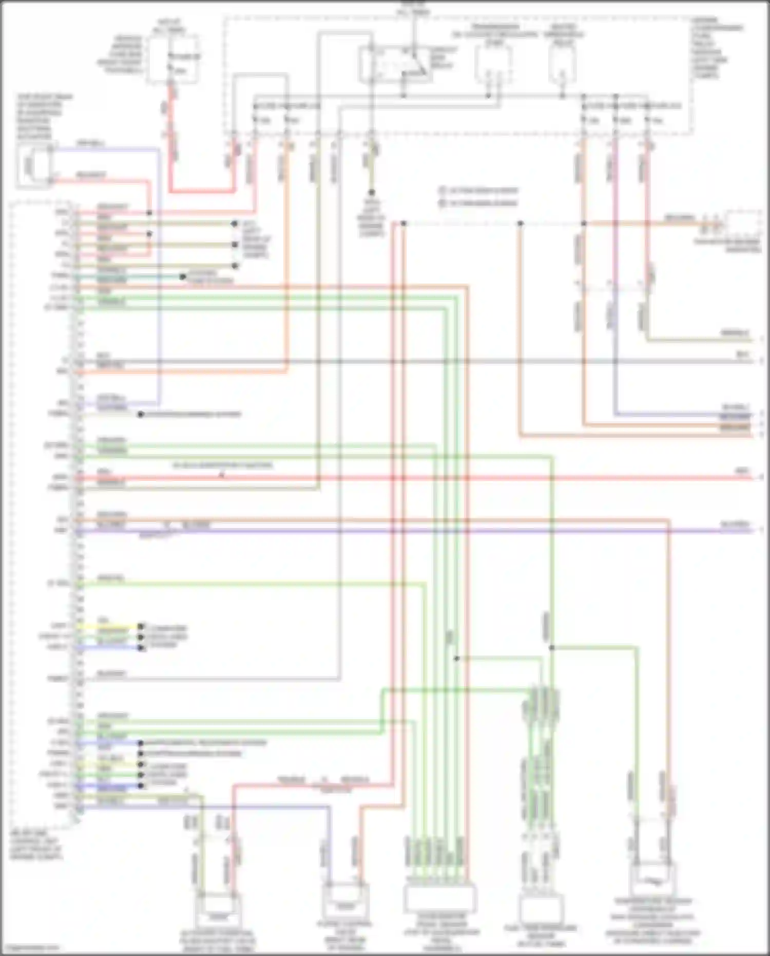 CLA-class Mercedes-Benz C117/X117 facelift (2016-2019): Wiring diagram engine performance 2.0l turbo flex (1 of 7)