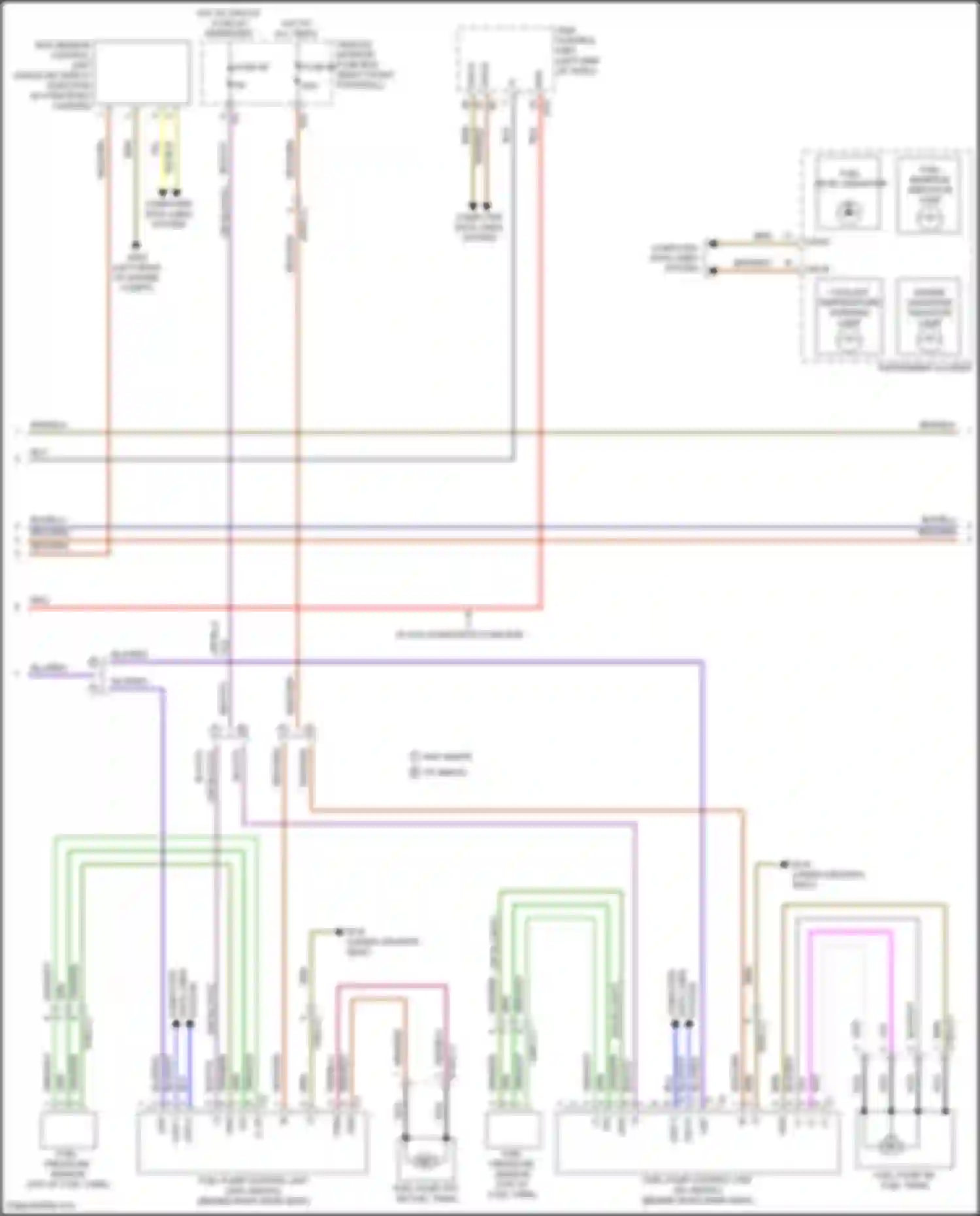 CLA-class Mercedes-Benz C117/X117 facelift (2016-2019): Wiring diagram engine performance 2.0l turbo flex (2 of 7)