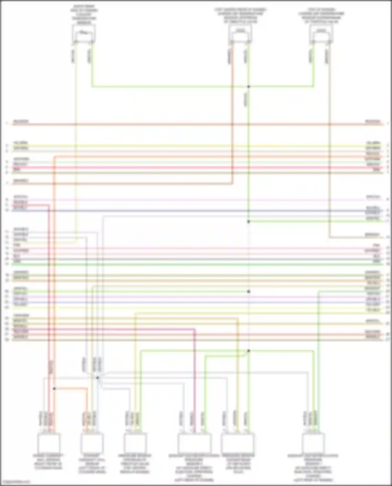 CLA-class Mercedes-Benz C117/X117 facelift (2016-2019): Wiring diagram engine performance 2.0l turbo flex (5 of 7)