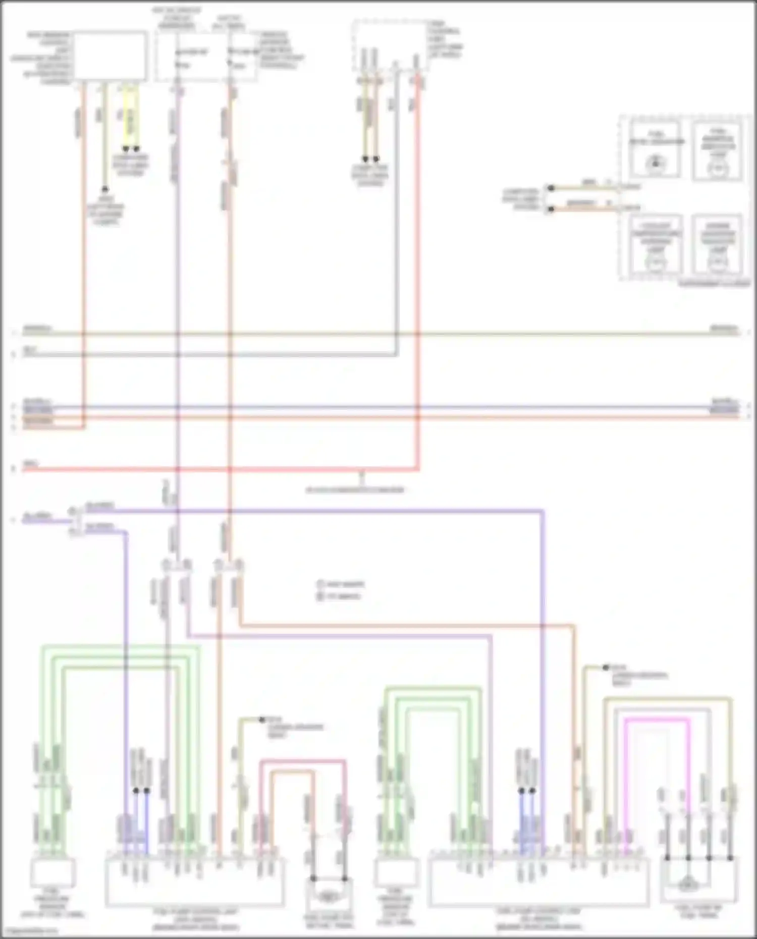 CLA-class Mercedes-Benz C117/X117 facelift (2016-2019): Wiring diagram engine performance 2.0l turbo (2 of 7)