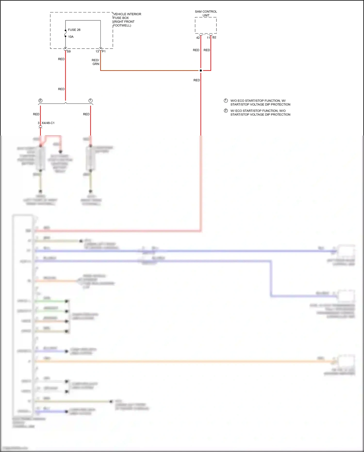 Wiring diagram computer data lines system for Mercedes-Benz CLA-class C117/X117 facelift (2016-2019) (55 of 91)