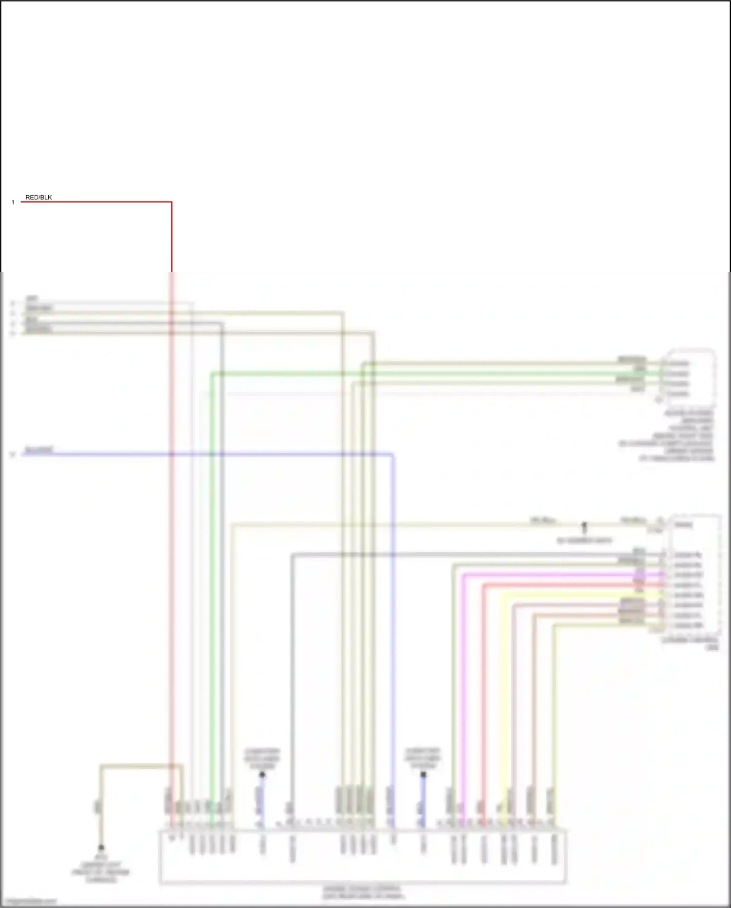 Wiring diagram computer data lines system for Mercedes-Benz CLA-class C117/X117 facelift (2016-2019) (20 of 91)