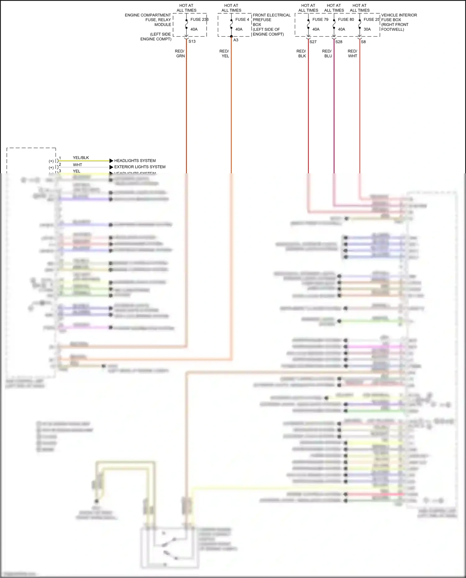Wiring diagram computer data lines system for Mercedes-Benz CLA-class C117/X117 facelift (2016-2019) (82 of 91)