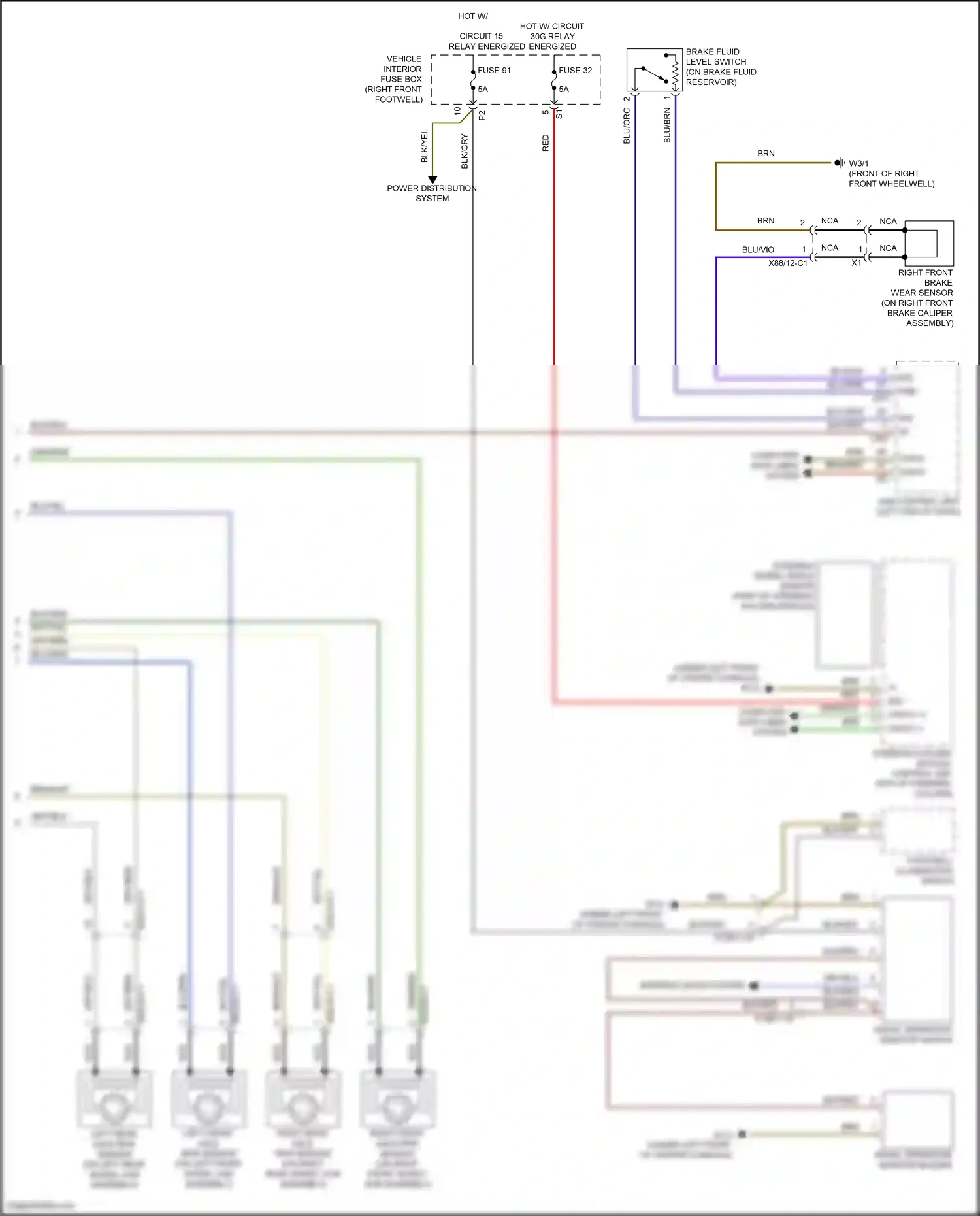 Wiring diagram computer data lines system for Mercedes-Benz CLA-class C117/X117 facelift (2016-2019) (12 of 91)