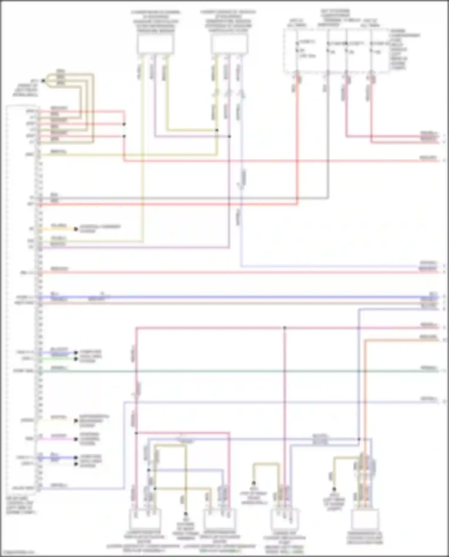 CLA-class Mercedes-Benz C118 (2019-2023): Wiring diagram engine performance 2.0l turbo (1 of 8)