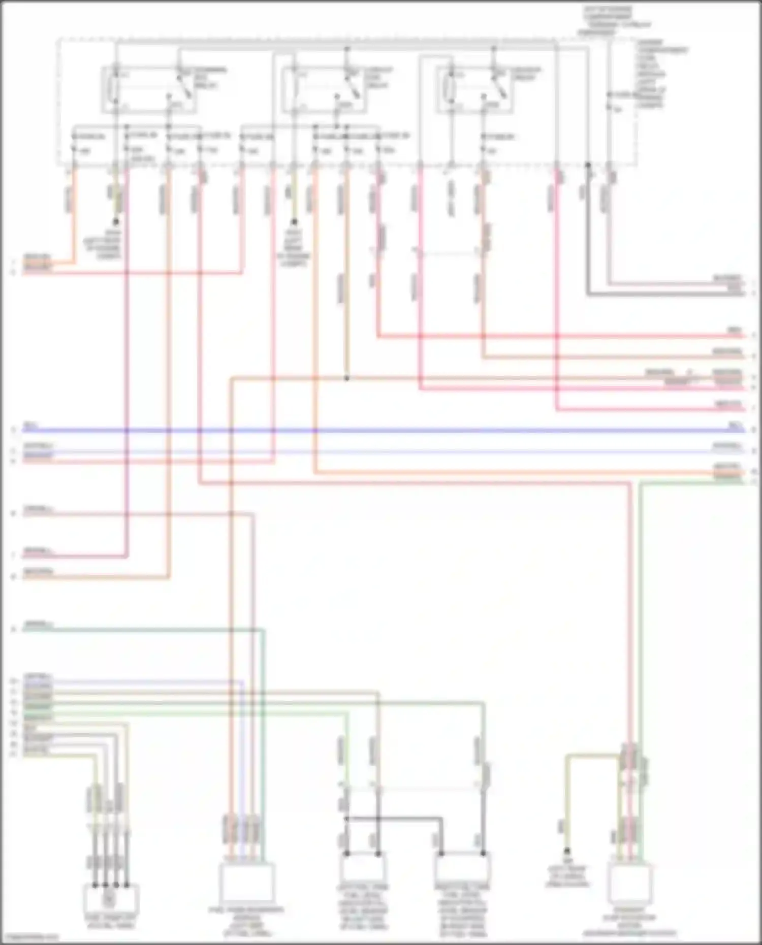 CLA-class Mercedes-Benz C118 (2019-2023): Wiring diagram engine performance 2.0l turbo (3 of 8)