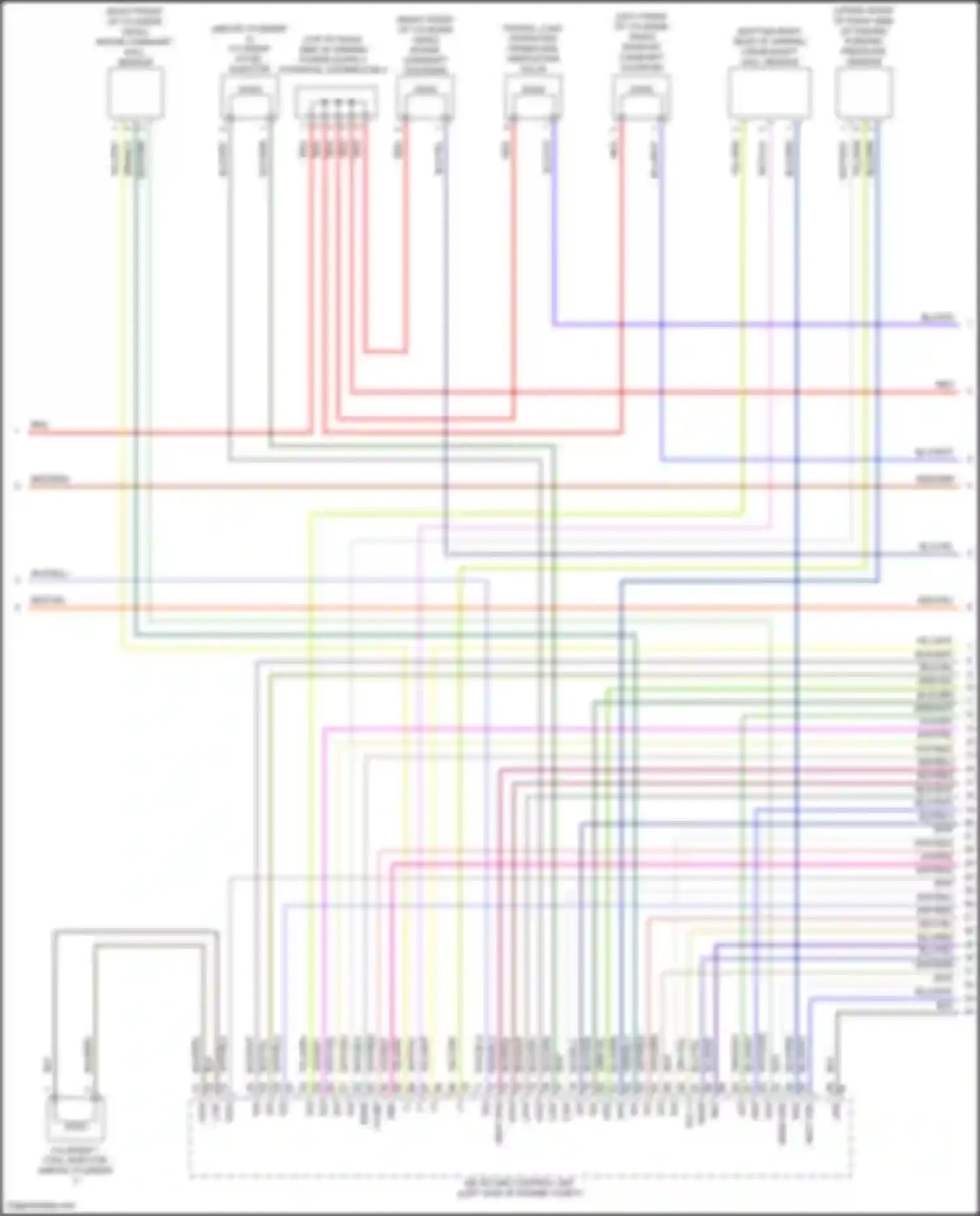 CLA-class Mercedes-Benz C118 (2019-2023): Wiring diagram engine performance 2.0l turbo (5 of 8)