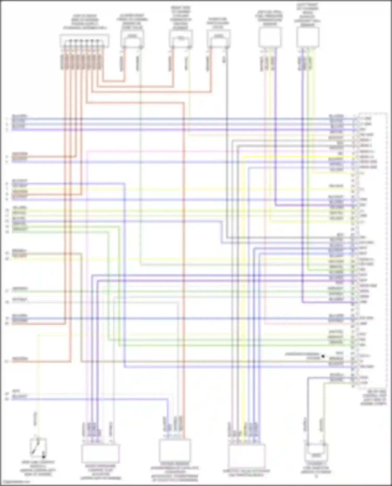 CLA-class Mercedes-Benz C118 (2019-2023): Wiring diagram engine performance 2.0l turbo (8 of 8)