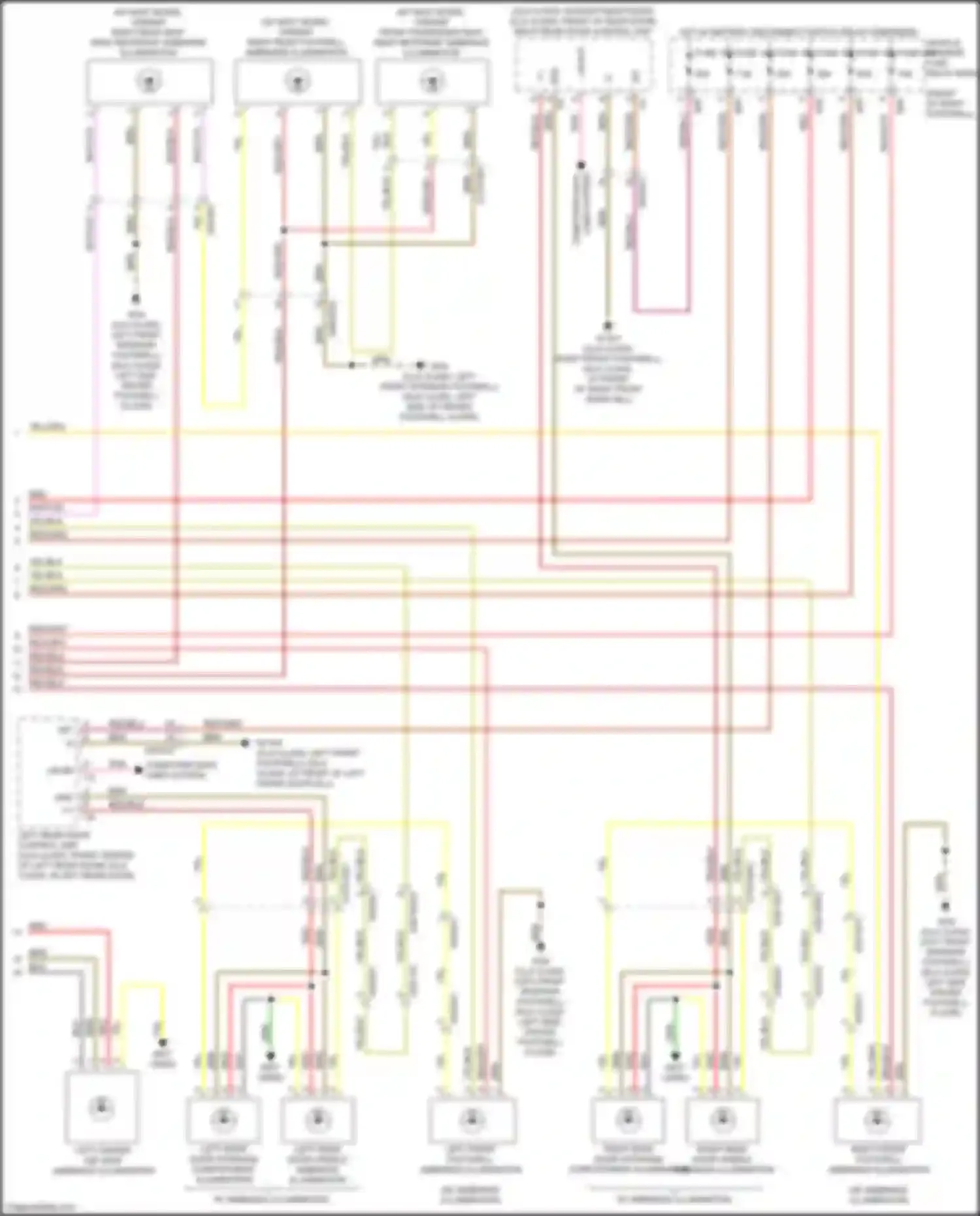 CLA-class Mercedes-Benz C118 (2019-2023): Courtesy lamps circuit (6 of 6)