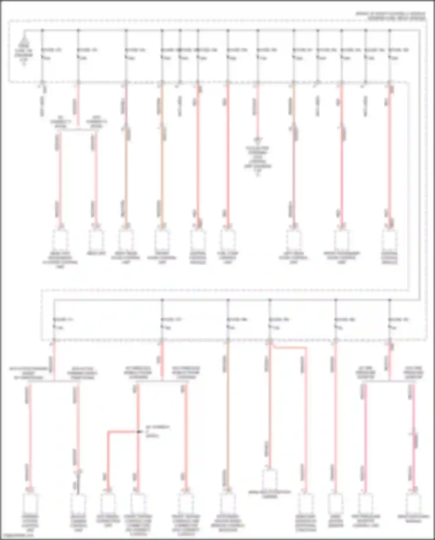 CLA-class Mercedes-Benz C118 (2019-2023): Power distribution circuit (3 of 7)