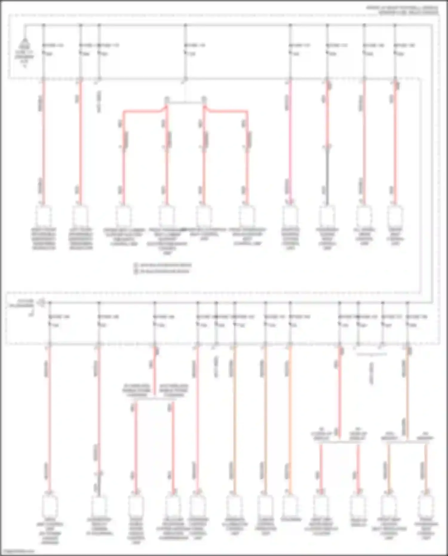 CLA-class Mercedes-Benz C118 (2019-2023): Power distribution circuit (5 of 7)