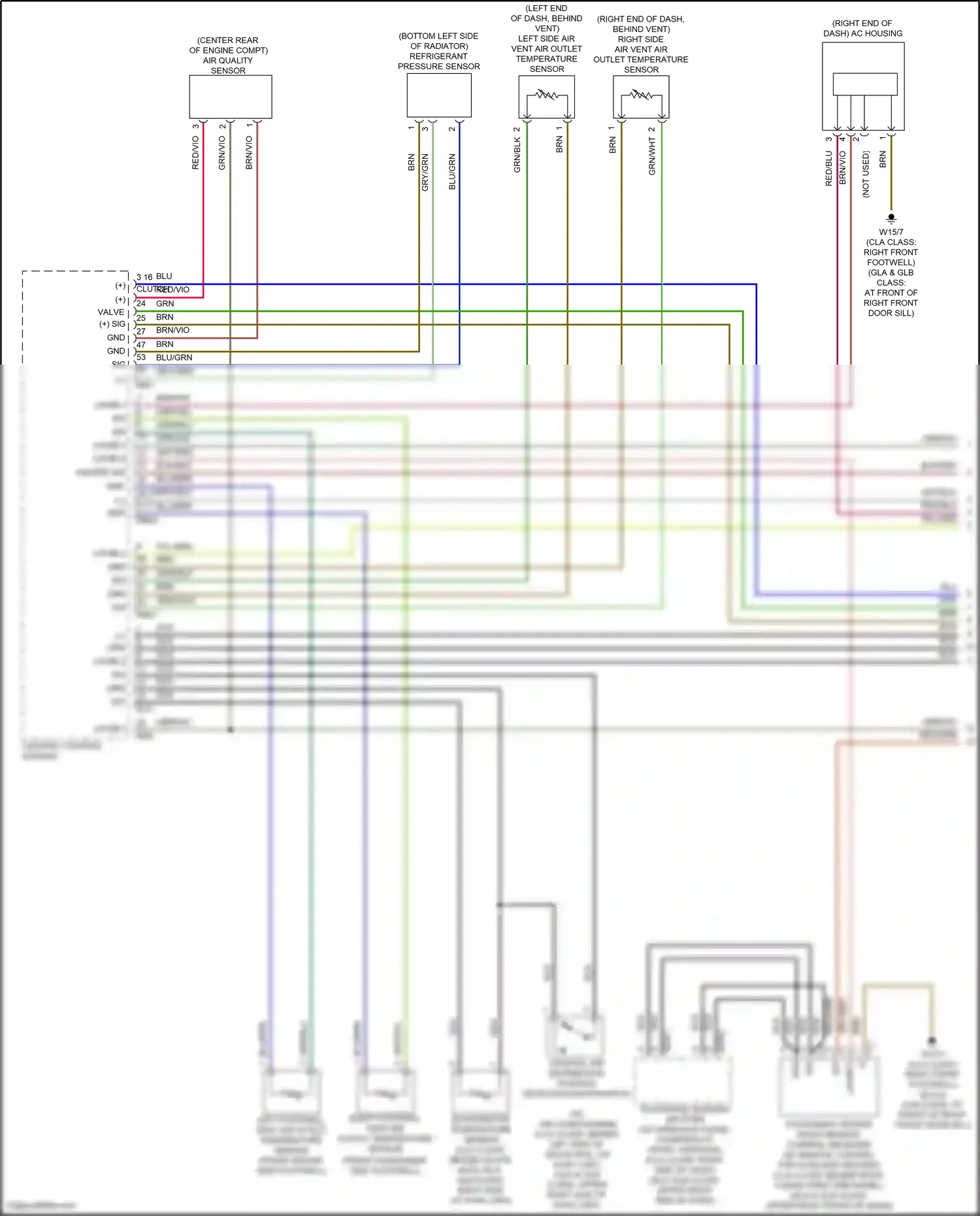 Wiring diagram central control module for Mercedes-Benz CLA-class C118 (2019-2023) (31 of 41)