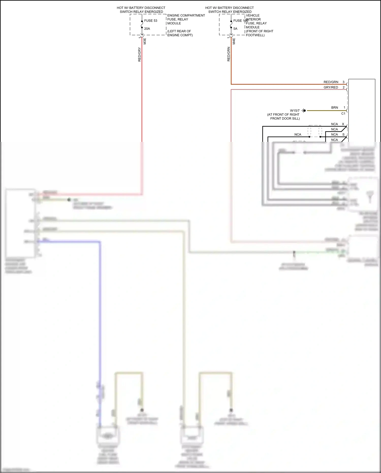 Wiring diagram central control module for Mercedes-Benz CLA-class C118 (2019-2023) (29 of 41)