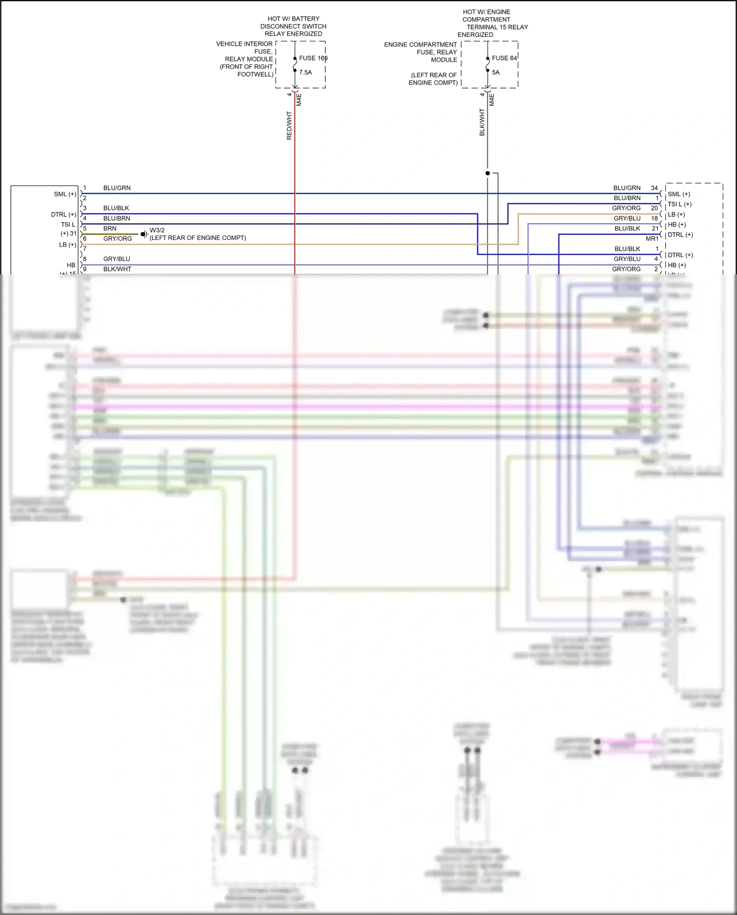 Wiring diagram computer data lines system for Mercedes-Benz CLA-class C118 (2019-2023) (6 of 82)