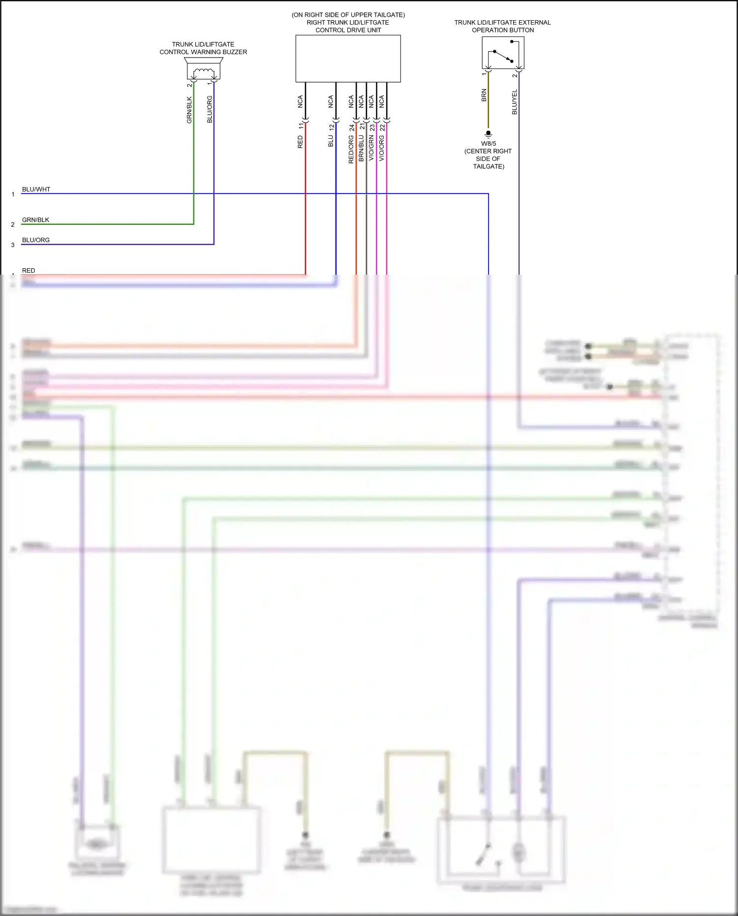 Wiring diagram computer data lines system for Mercedes-Benz CLA-class C118 (2019-2023) (20 of 82)