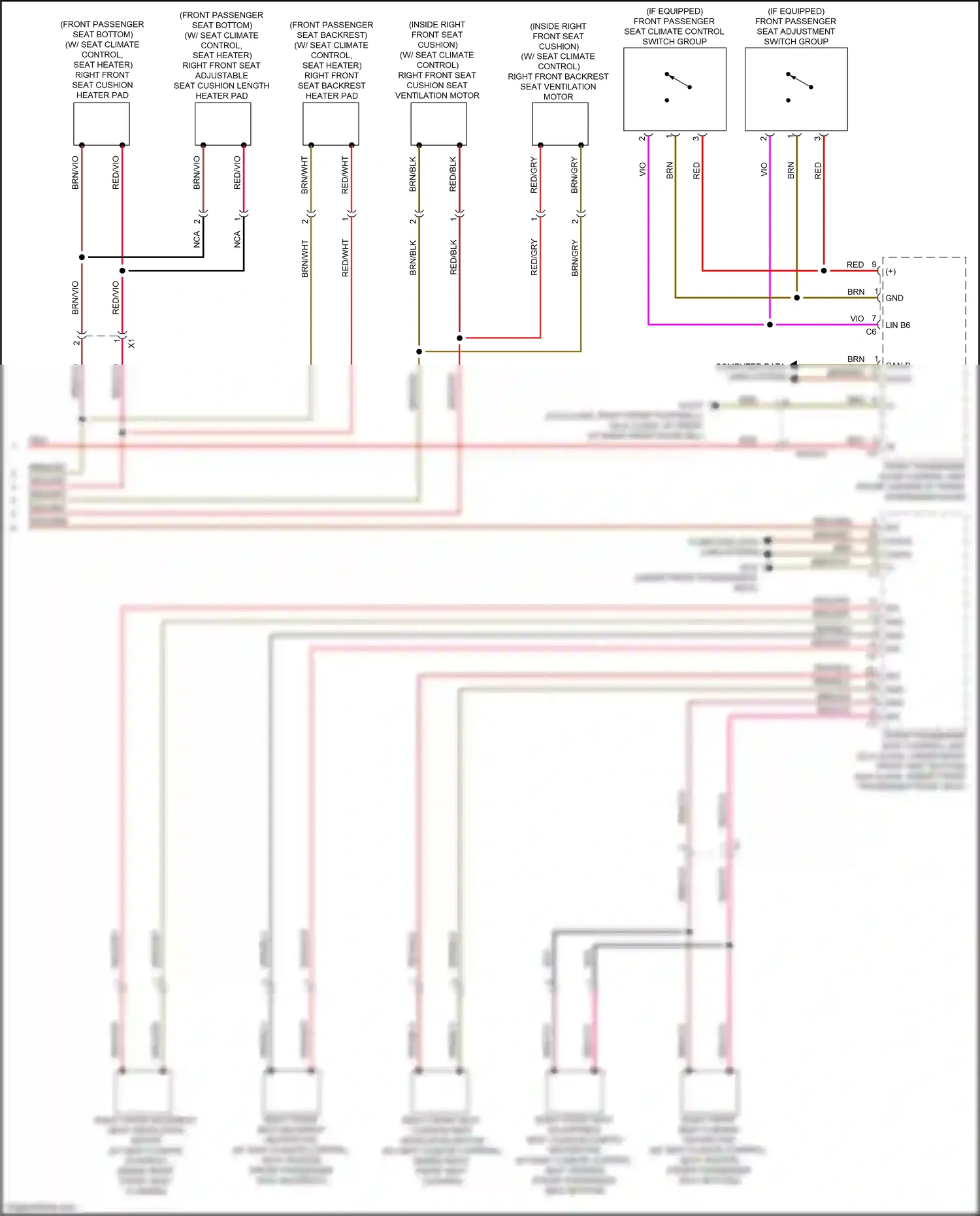 Wiring diagram computer data lines system for Mercedes-Benz CLA-class C118 (2019-2023) (36 of 82)