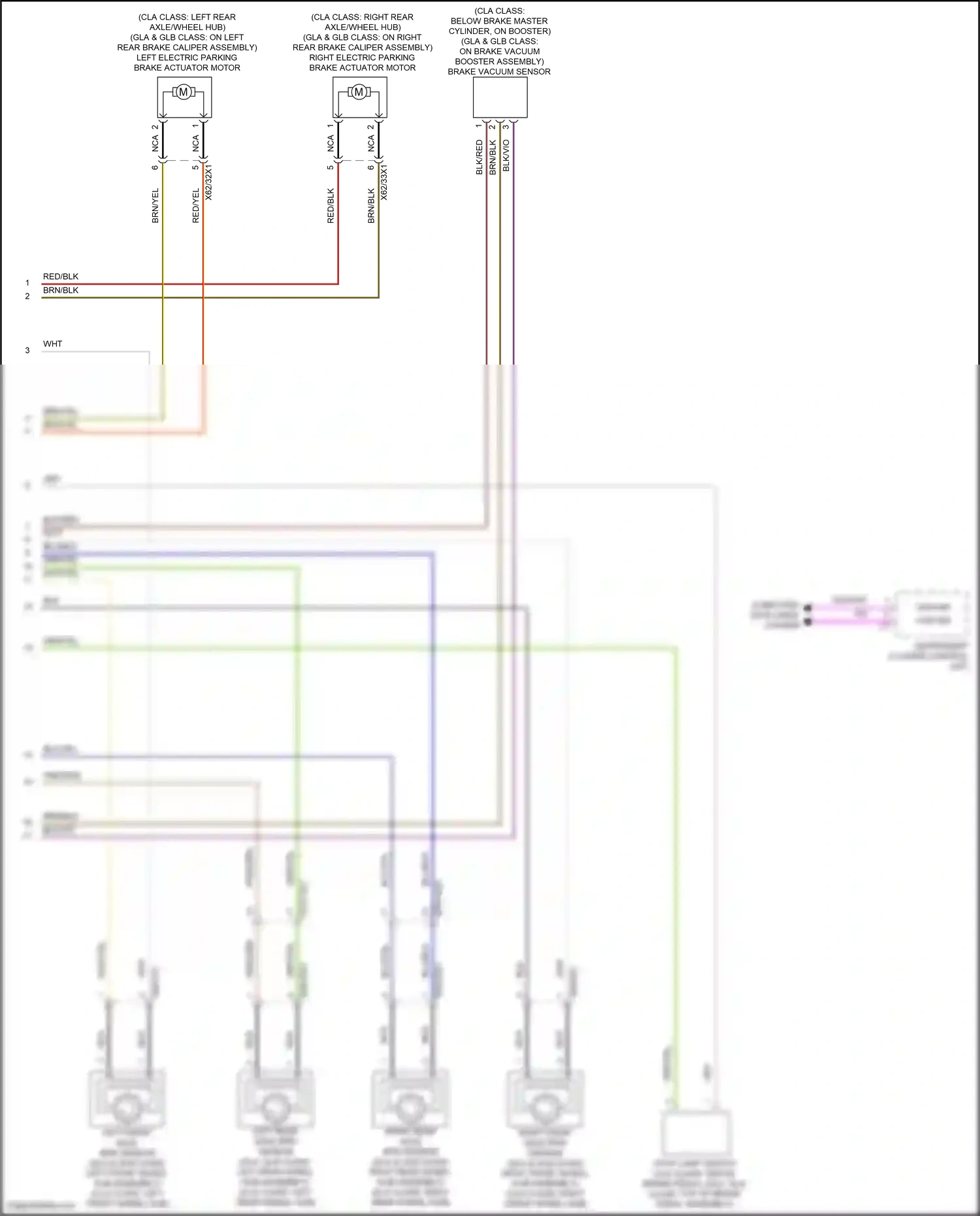 Wiring diagram computer data lines system for Mercedes-Benz CLA-class C118 (2019-2023) (22 of 82)