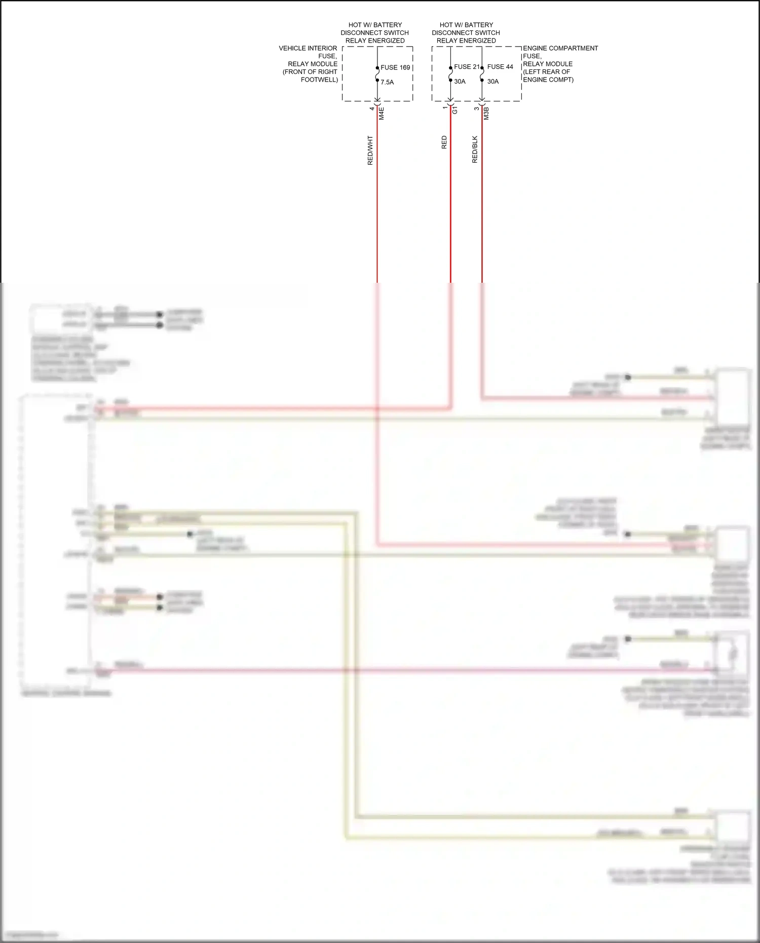 Wiring diagram steering column module control unit for Mercedes-Benz CLA-class C118 (2019-2023) (19 of 19)