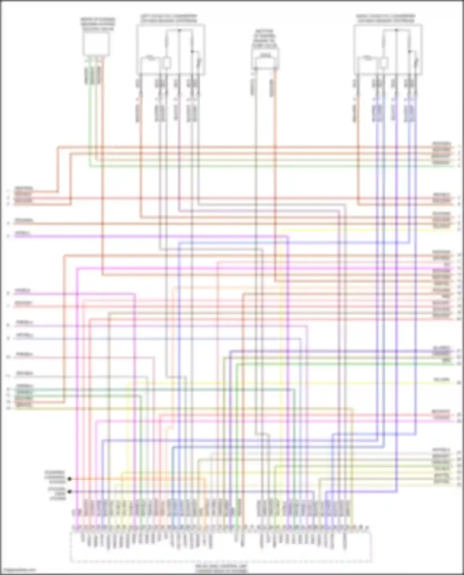 CLS-class AMG Mercedes-Benz C218/X218 (2010-2014): Wiring diagram engine performance 4.6l twin turbo (3 of 6)