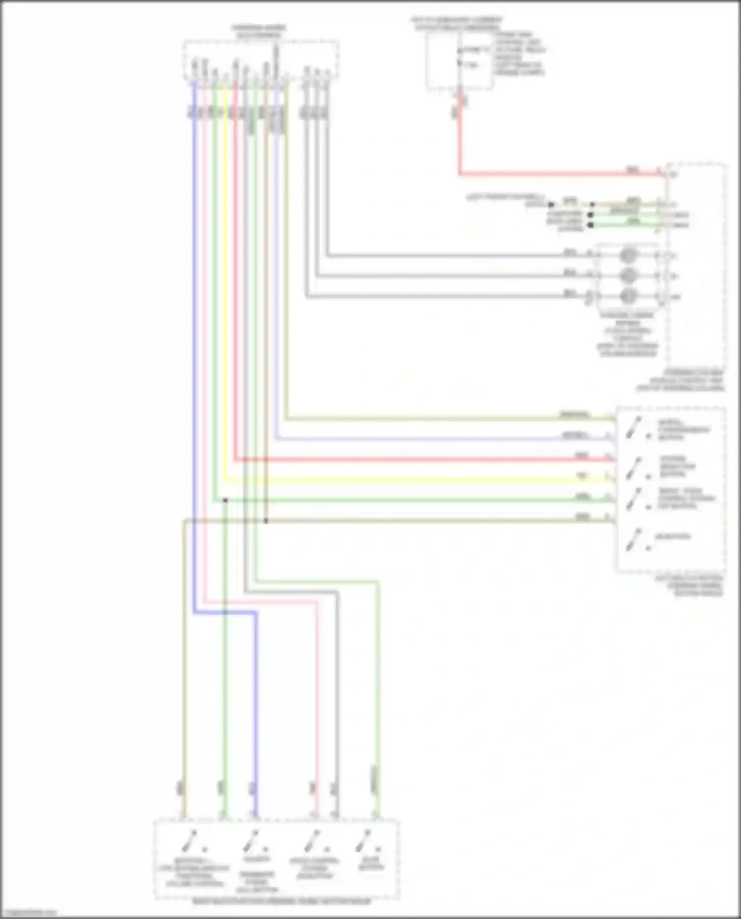 CLS-class AMG Mercedes-Benz C218/X218 (2010-2014): Radio circuit (3 of 3)