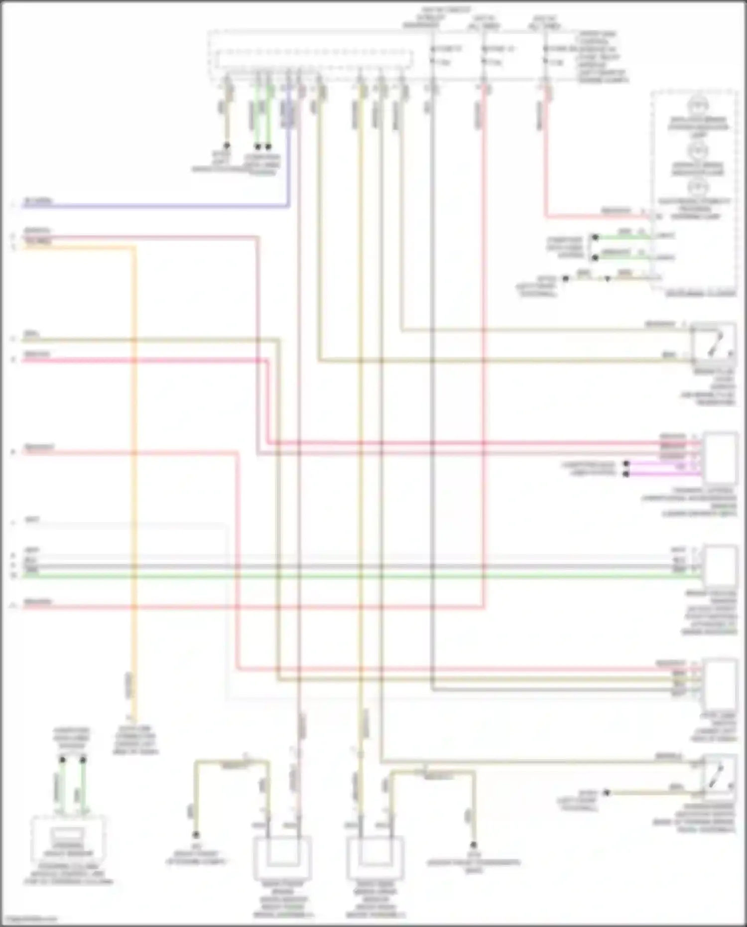 Wiring diagram blk for Mercedes-Benz CLS-class AMG C218/X218 (2010-2014) (44 of 63)