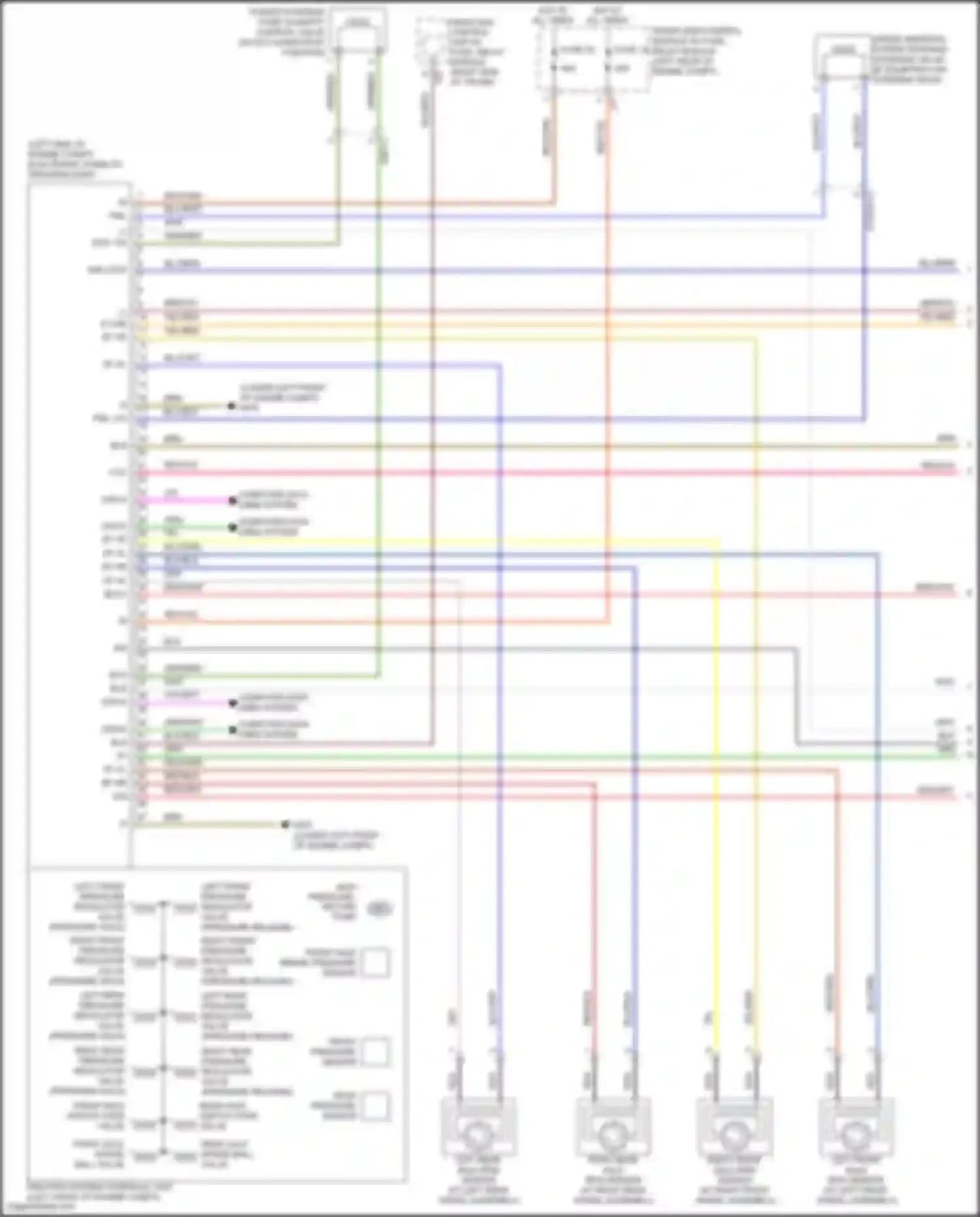 Wiring diagram can h l for Mercedes-Benz CLS-class AMG C218/X218 (2010-2014) (2 of 4)