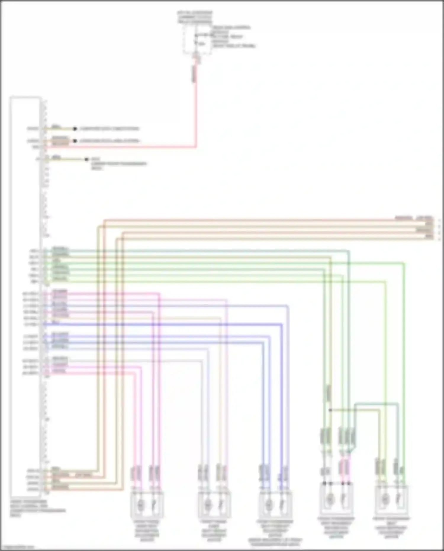 Wiring diagram fds 30 for Mercedes-Benz CLS-class AMG C218/X218 (2010-2014) (1 of 1)